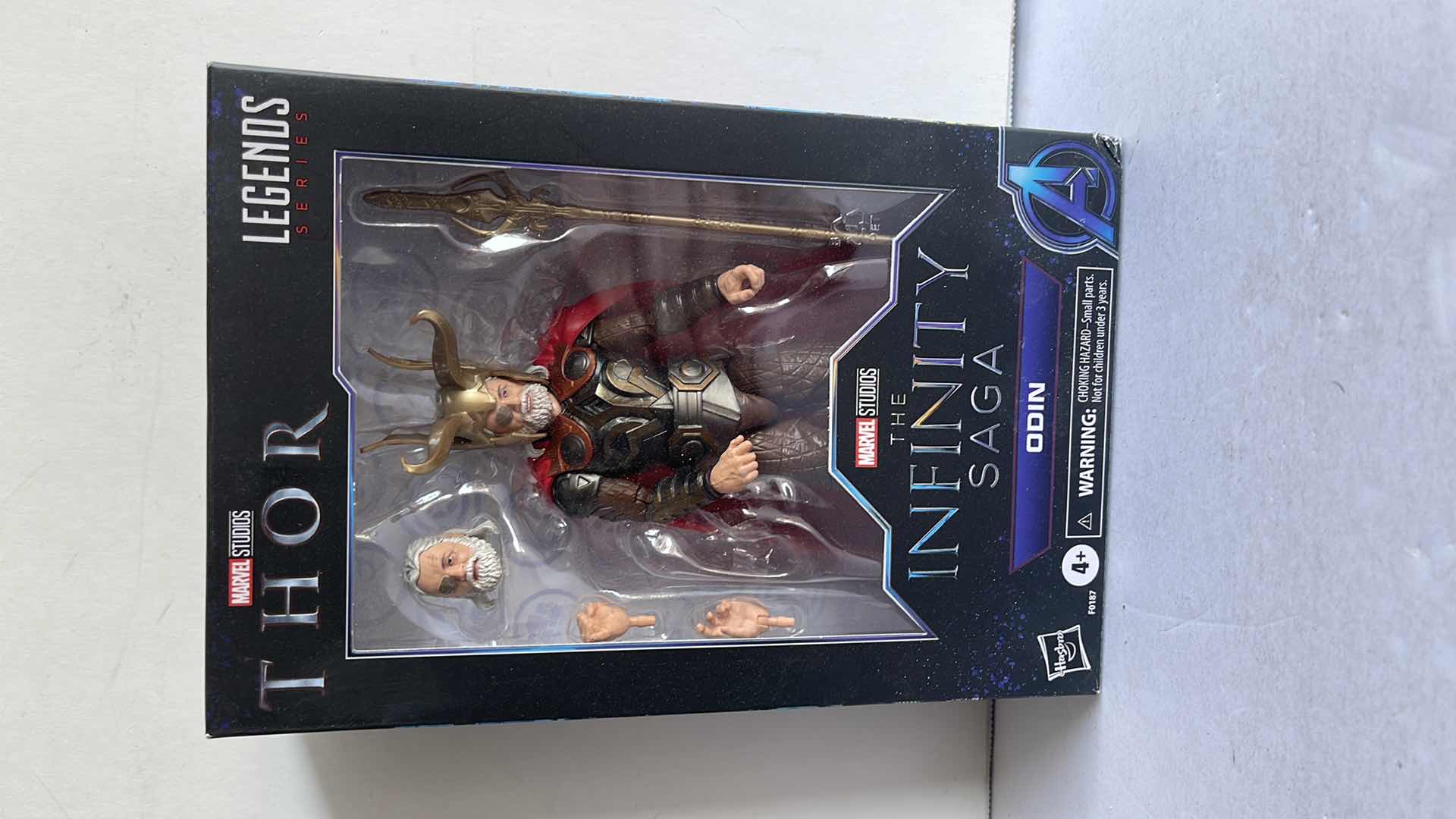 Photo 1 of NIB MARVEL STUDIOS THOR LEGEND SERIES ODIN MSRP $19.99