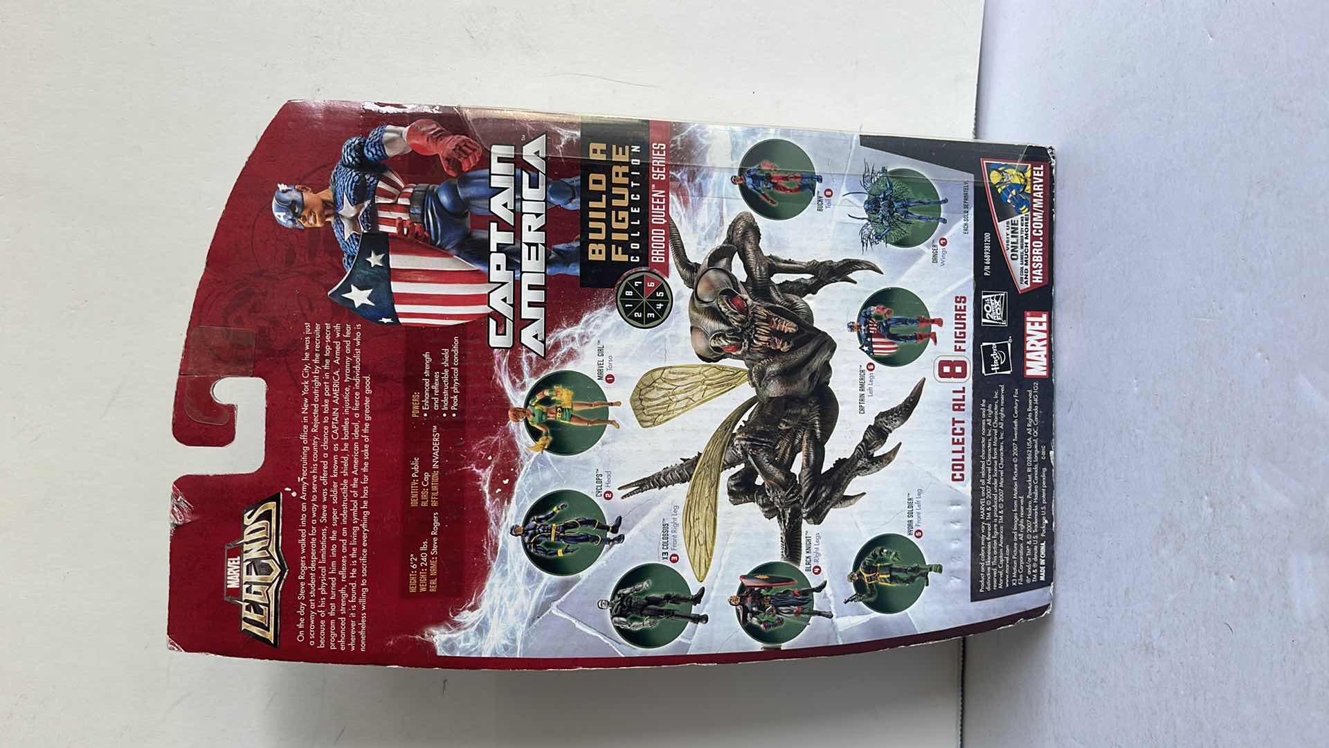 Photo 2 of NIB MARVEL LEGENDS BUILD A FIGURE CAPTAIN AMERICA MSRP $19.99