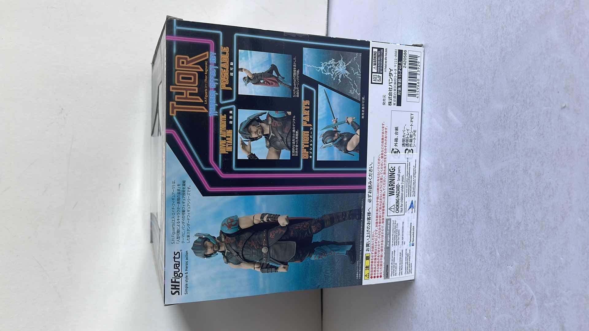 Photo 3 of NIB SH FIGUARTS MARVEL THOR RAGNAROK THOR THUNDER EFFECTS SET MSRP $75