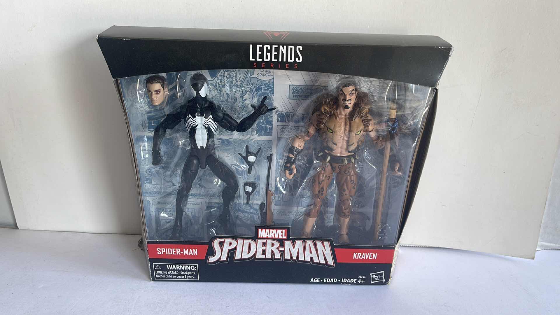 Photo 1 of MARVEL SPIDER-MAN LEGEND SERIES SPIDER-MAN & KRAVEN