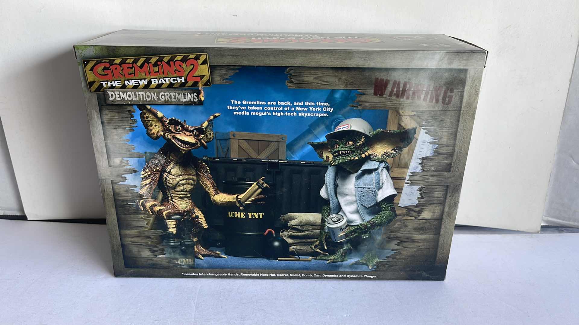 Photo 2 of NIB GREMLINS 2 THE NEW BATCH DEMOLITION GREMLINS MSRP $69.99