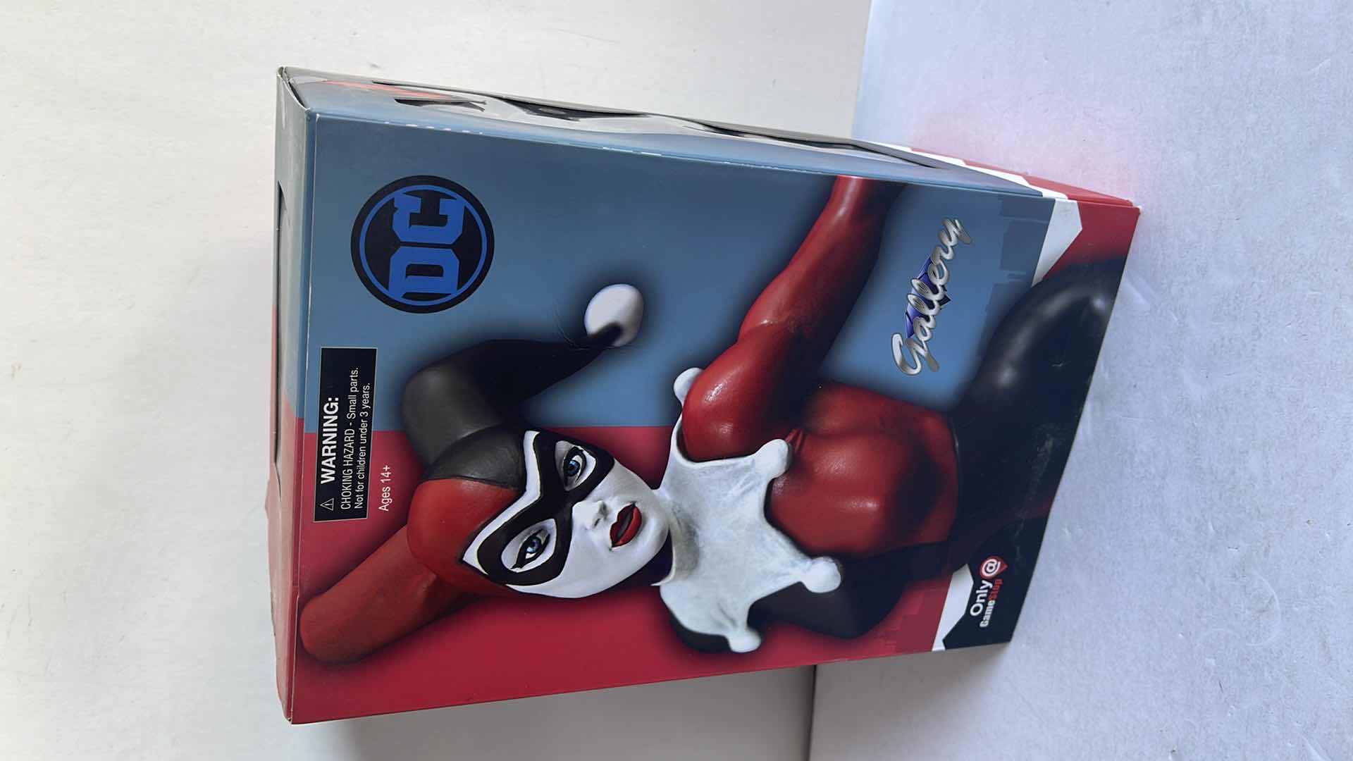 Photo 1 of NIB GALLERY HARLEY QUINN ONLY AT GAME STOP FIGURE MSRP $50