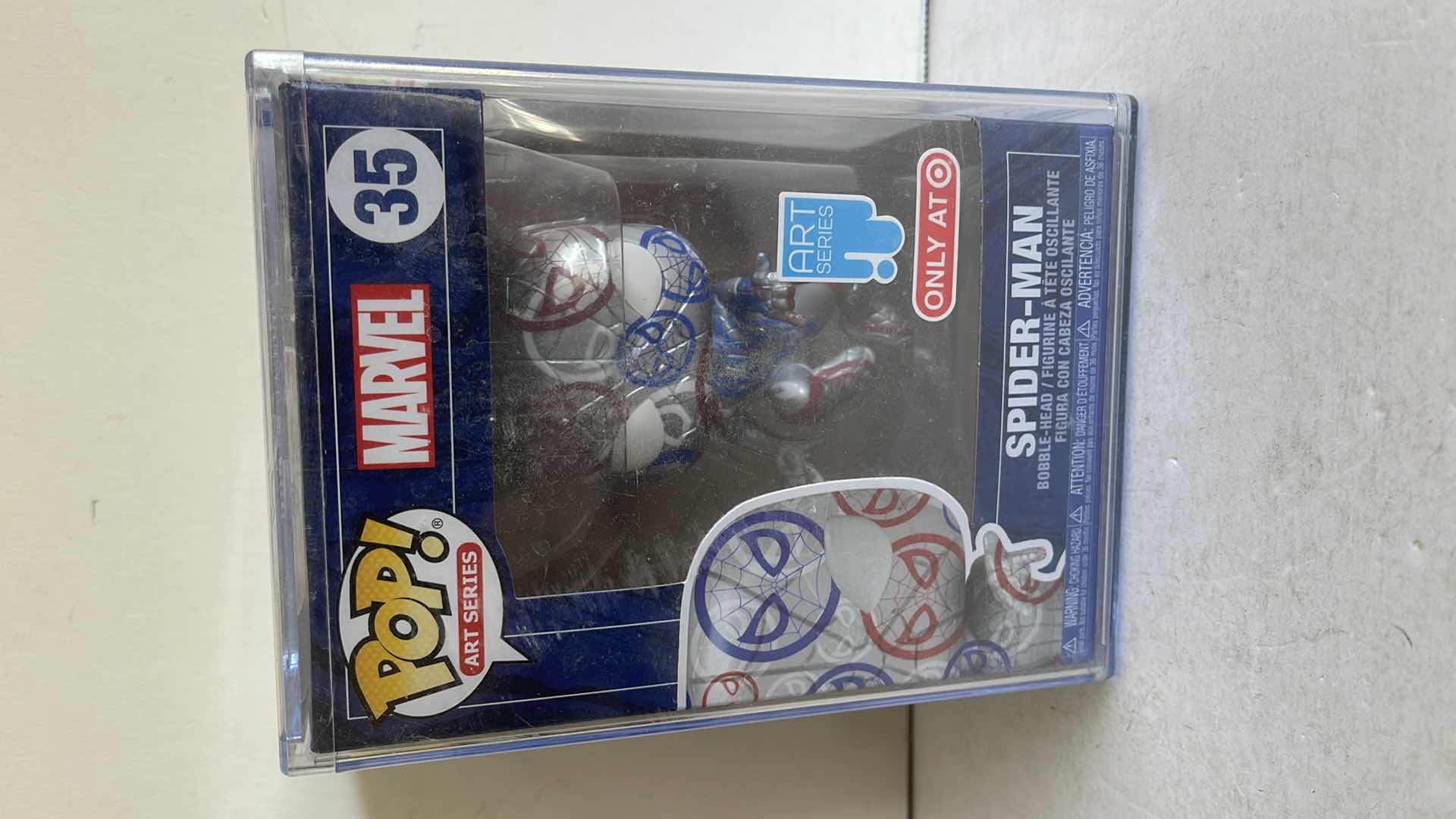 Photo 1 of NIB FUNKO POP MARVEL #35 SPIDER-MAN MSRP $39.99