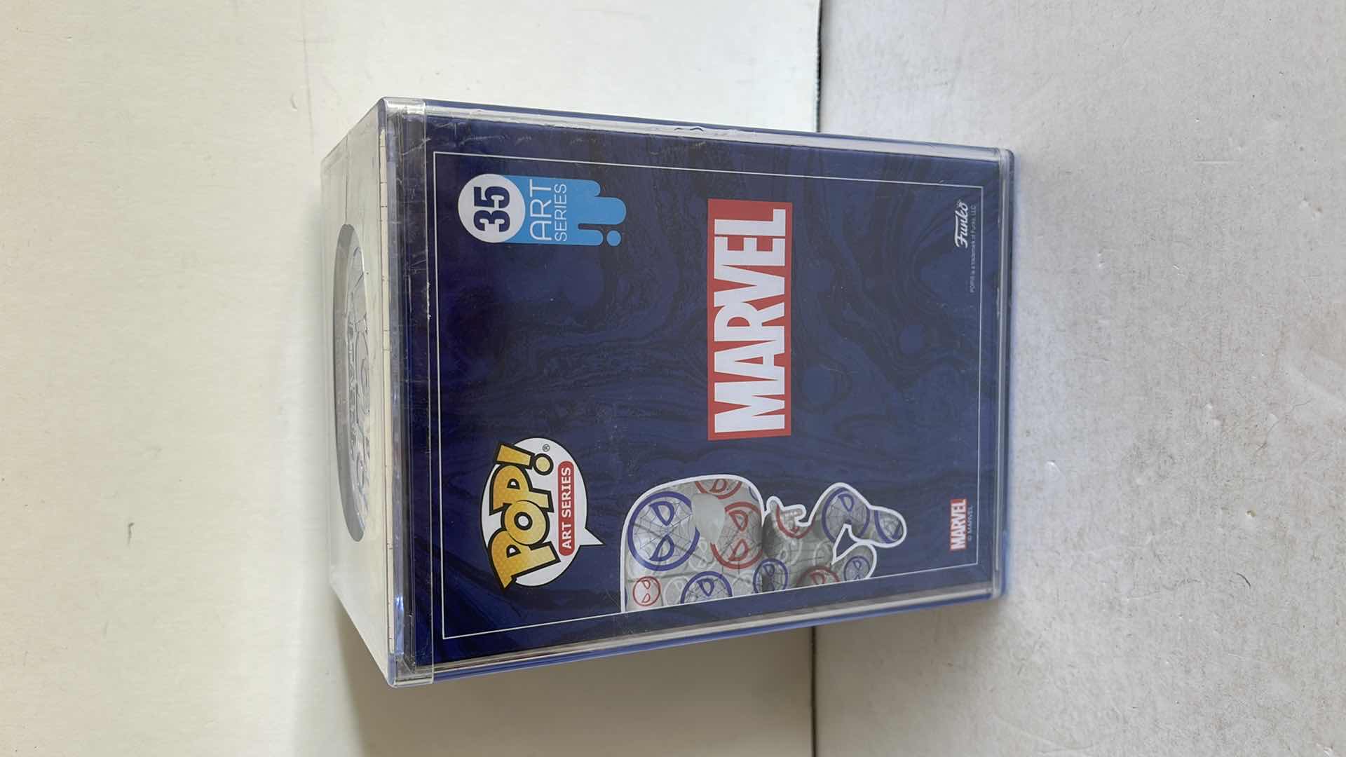 Photo 2 of NIB FUNKO POP MARVEL #35 SPIDER-MAN MSRP $39.99