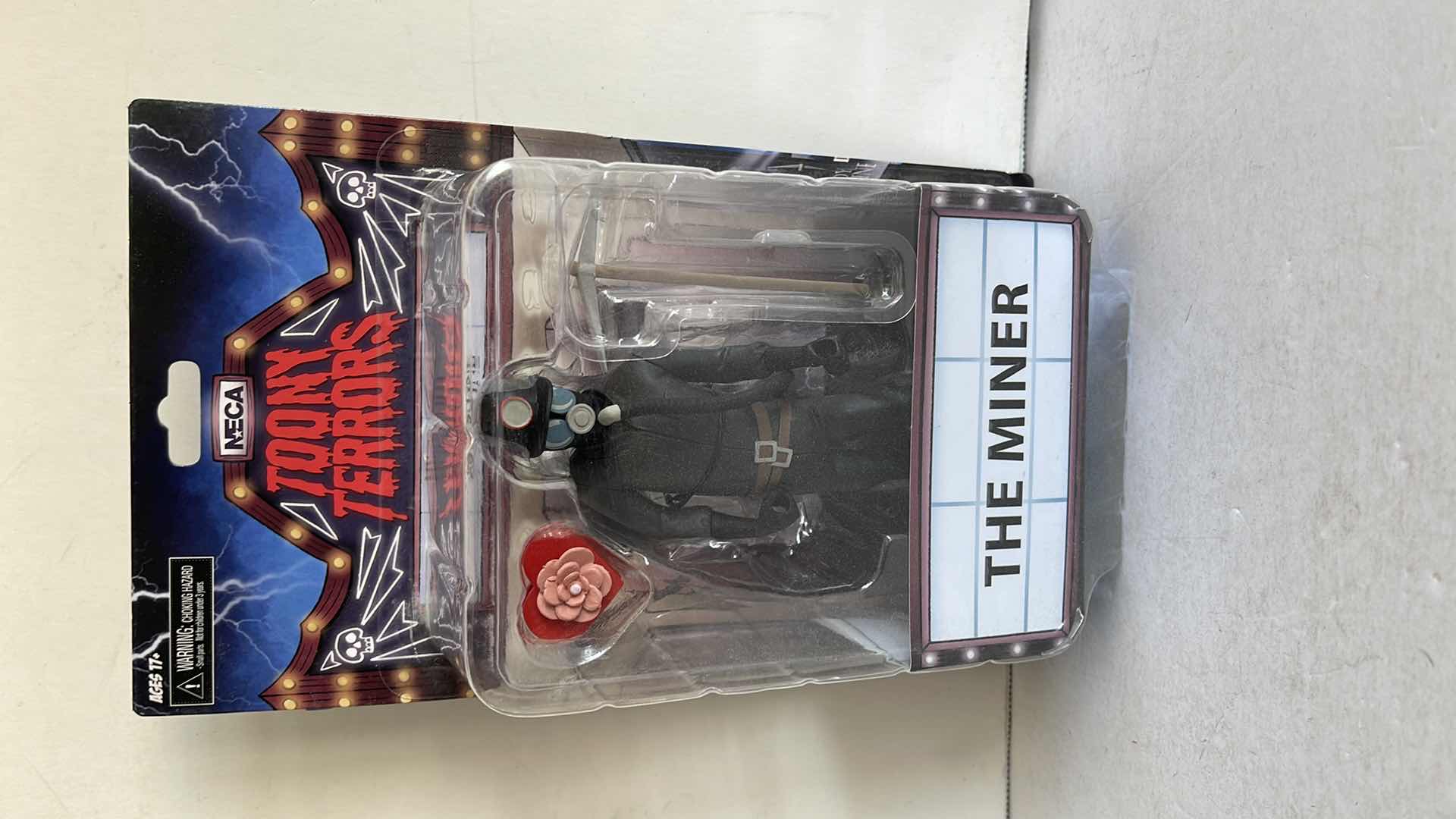 Photo 1 of NIB NECA TOONY TERRORS THE MINER MSRP $18.99