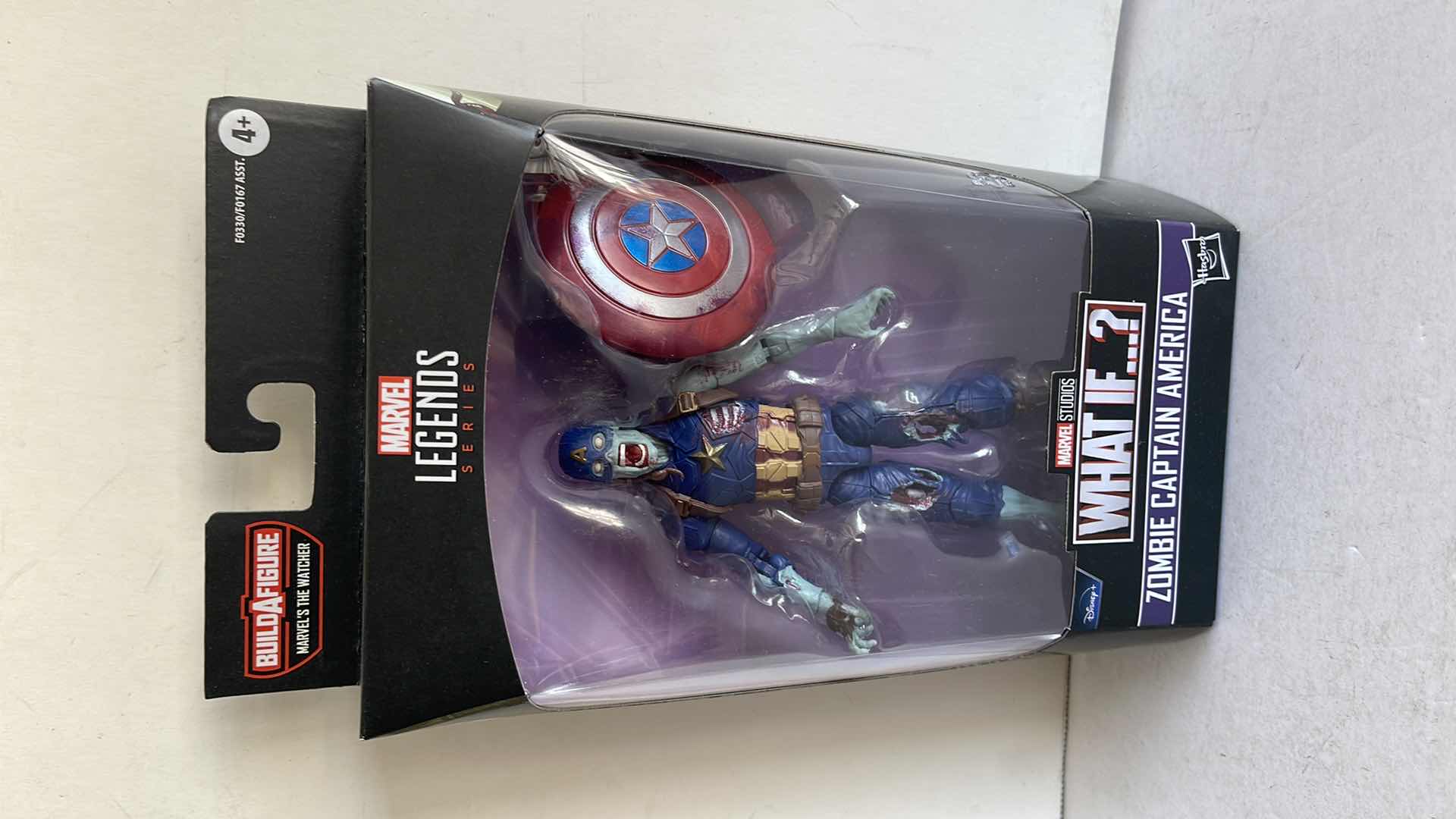 Photo 1 of NIB MARVEL LEGENDS SERIES WHAT IF ZOMBIE CAPTAIN AMERICA MSRP $25.99