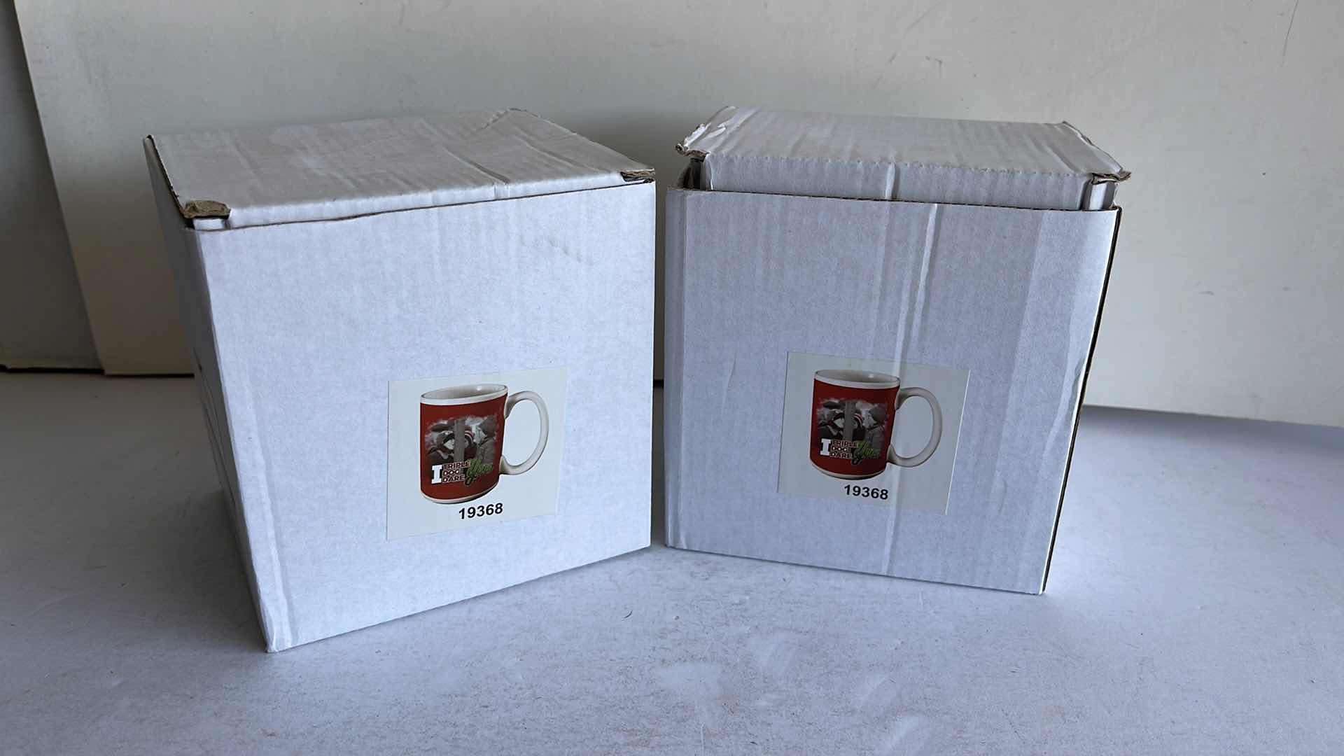 Photo 1 of NIB A CHRISTMAS STORY I TRIPLE DOG DARE YOU COFFEE MUGS (2) MSRP $22.99