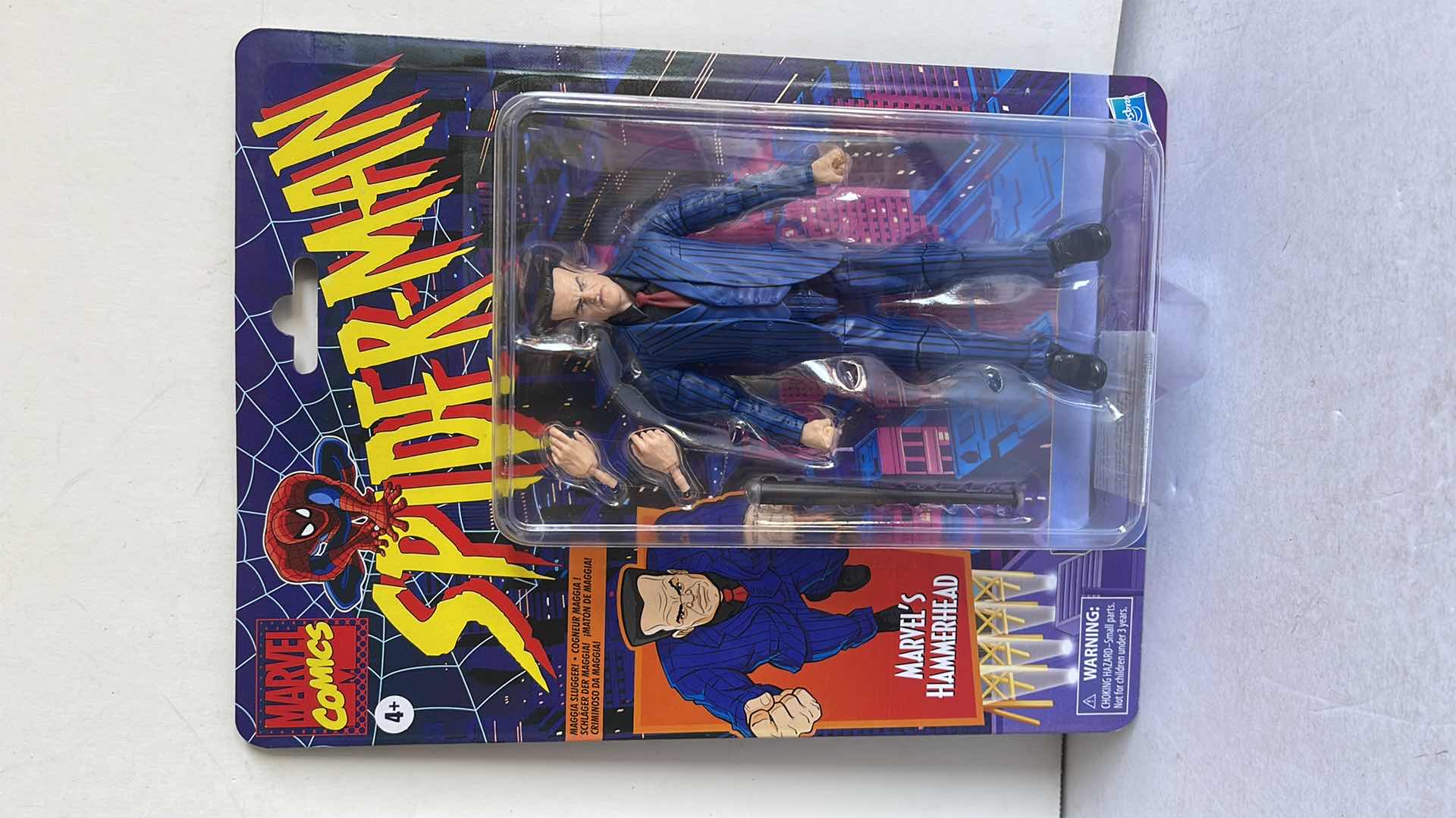 Photo 1 of NIB MARVEL COMICS SPIDER-MAN MARVEL’S HAMMERHEAD FIGURE AND ACCESSORIES MSRP $25.99