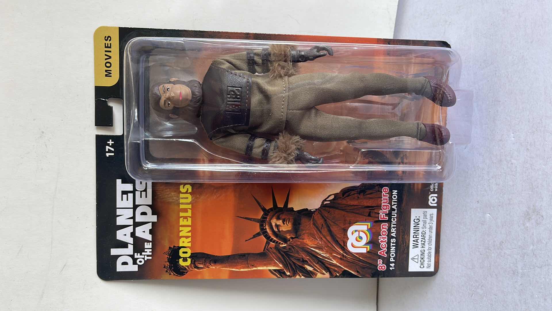 Photo 1 of NIB PLANET OF THE APES MOVIES 8” ACTION FIGURE CORNELIUS MSRP $18.99