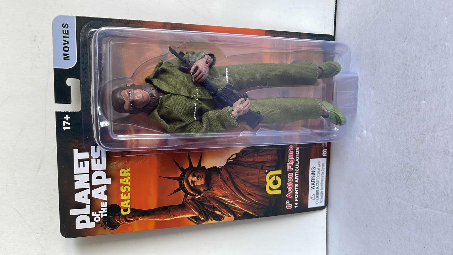 Photo 1 of NIB PLANET OF THE APES MOVIES 8” ACTION FIGURE CAESAR MSRP $18.99