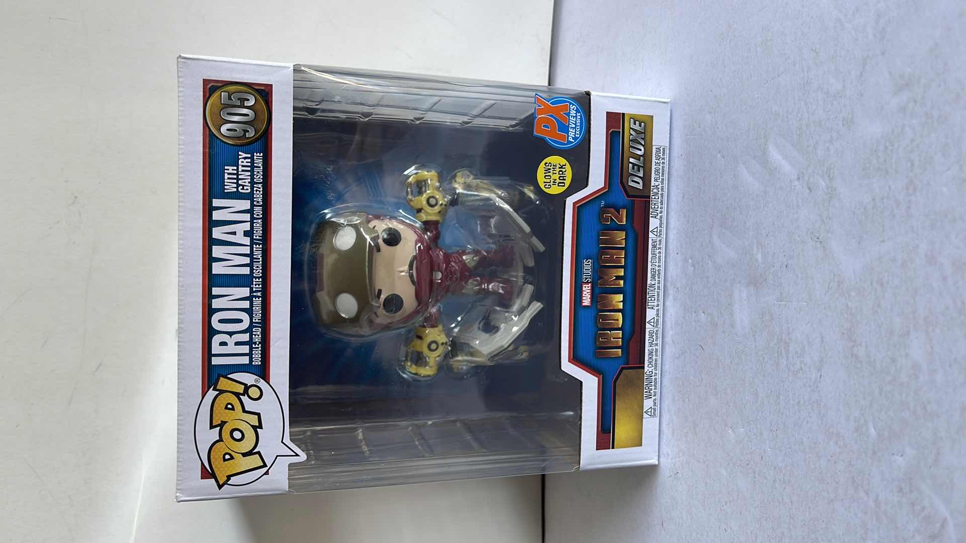 Photo 1 of NIB FUNKO POP IRON MAN #50 IRON MAN WITH GANTRY MSRP $34.99