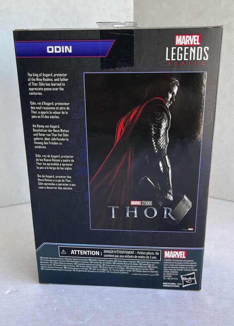 Photo 2 of NIB LEGEND SERIES MARVEL STUDIOS INFINITY SAGA ODIN MSRP $39.99