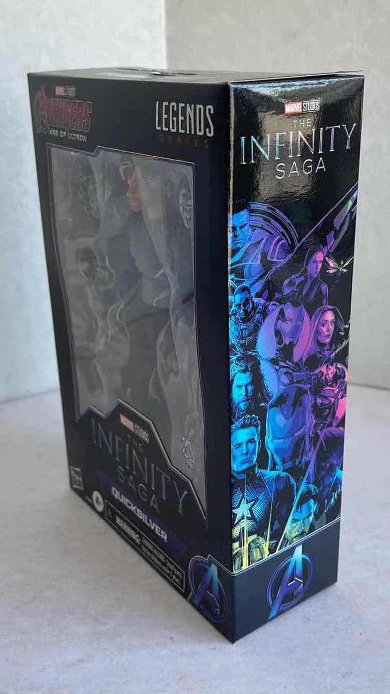 Photo 3 of NIB LEGEND SERIES MARVEL STUDIOS INFINITY SAGA QUICKSILVER MSRP $39.99