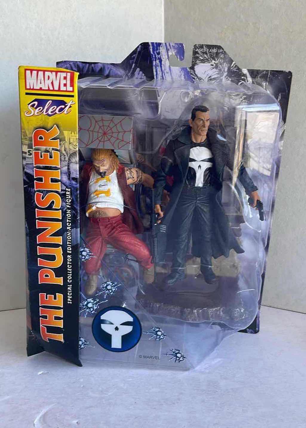 Photo 1 of NIB MARVEL SELECT THE PUNISHER SPECIAL COLLECTION EDITION MSRP $49.99