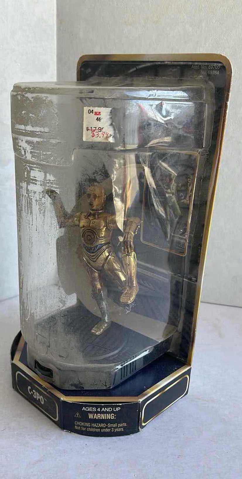 Photo 3 of NIB 1997 STAR WARS EPIC FORCE C-3PO ROTATE FIGURE MSRP $39.99