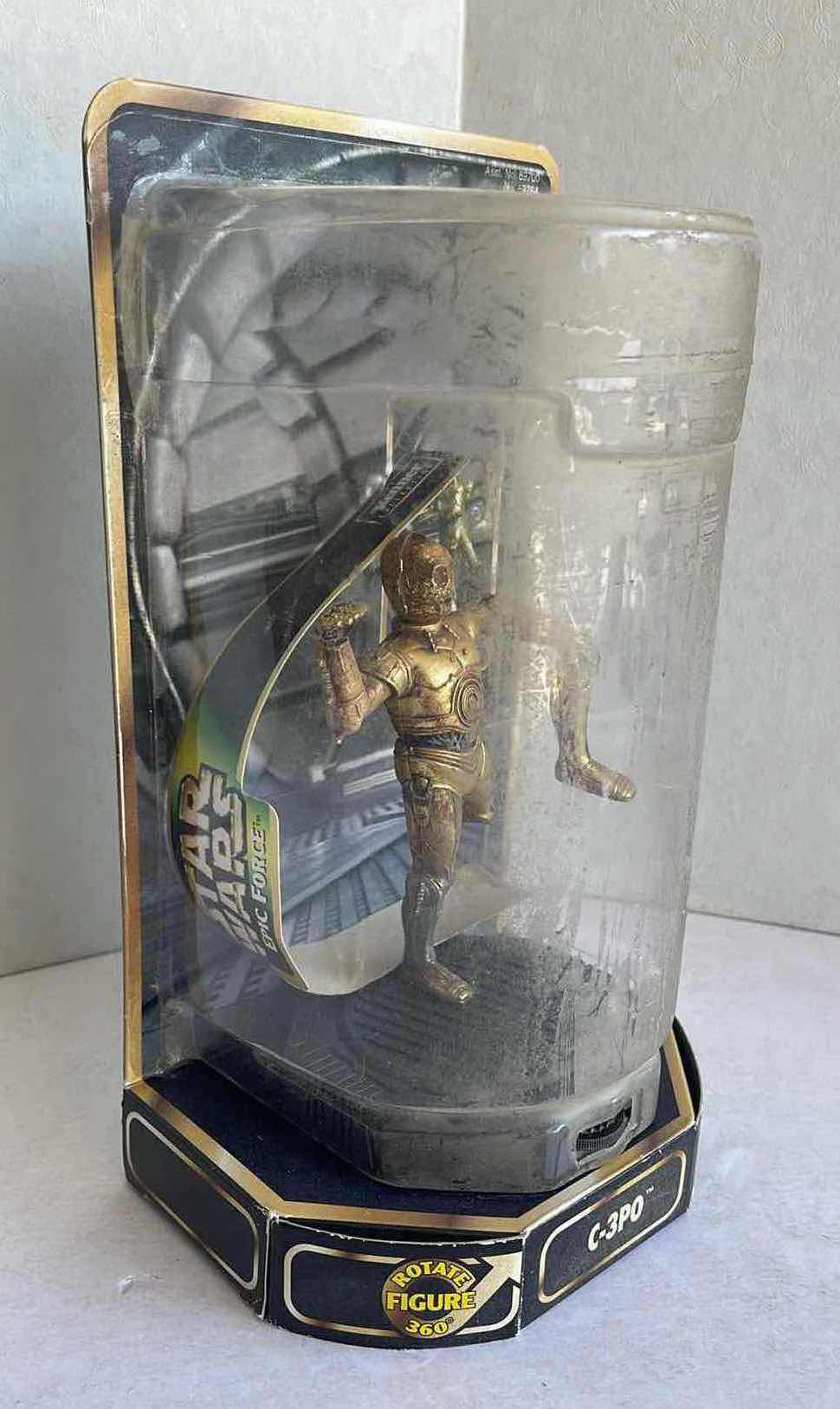 Photo 4 of NIB 1997 STAR WARS EPIC FORCE C-3PO ROTATE FIGURE MSRP $39.99