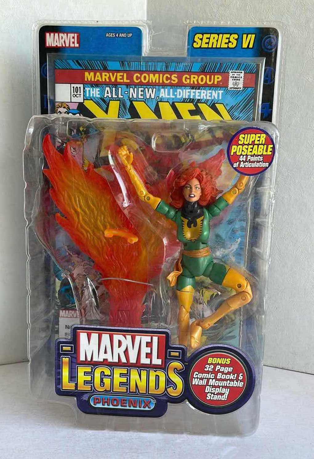 Photo 1 of NIB 2004 MARVEL LEGENDS PHOENIX SERIES IV X-MEN COMIC MSRP $49.99