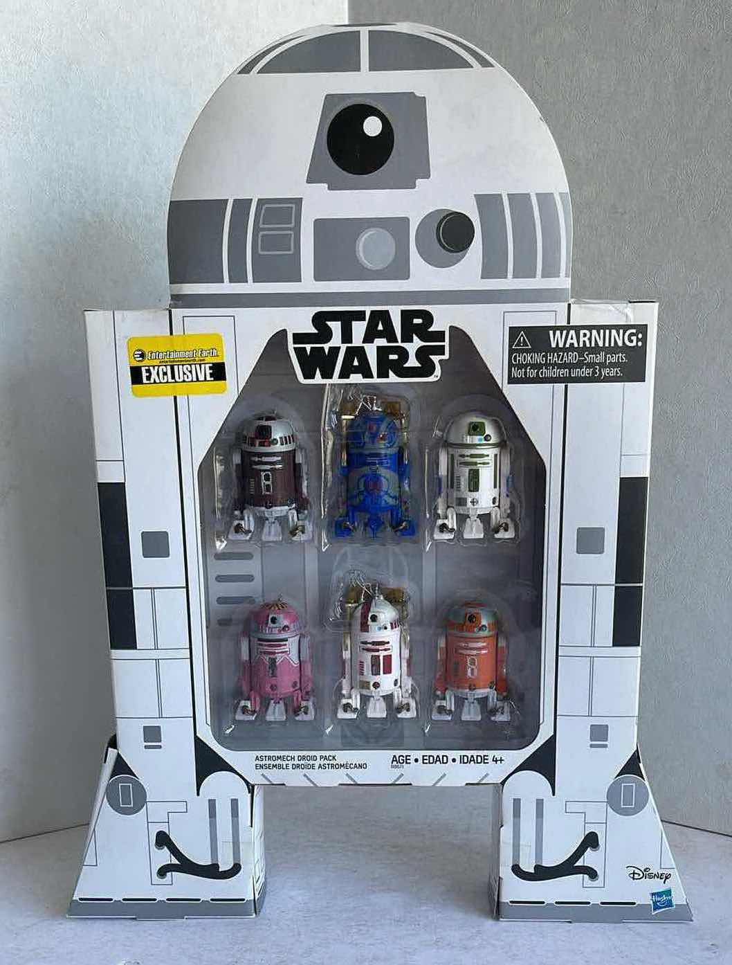 Photo 1 of NIB HASBRO DISNEY STAR WARS ENTERTAINMENT EARTH EXCLUSIVE DROID SET MSRP $70