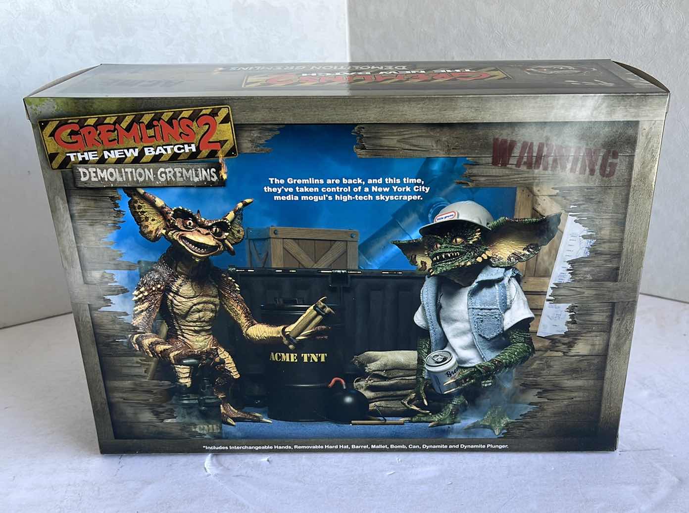 Photo 2 of NIB GREMLINS 2 THE NEW BATCH DEMOLITION GREMLINS MSRP $79