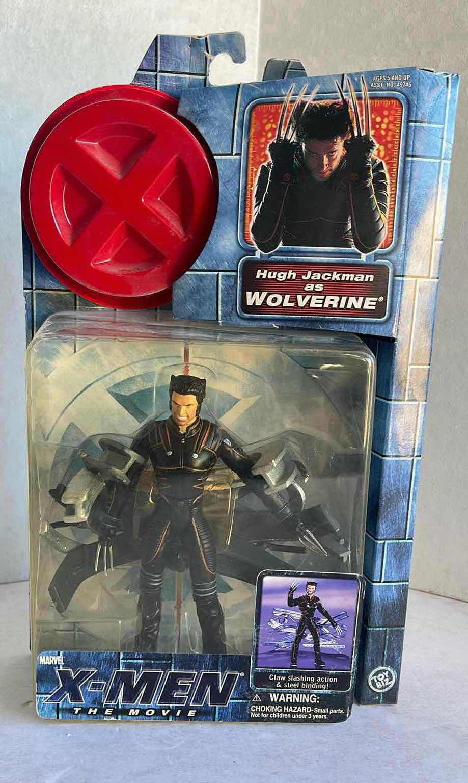 Photo 1 of NIB MARVEL X-MEN THE MOVIE HUGH JACKSON AS WOLVERINE MSRP $19.99