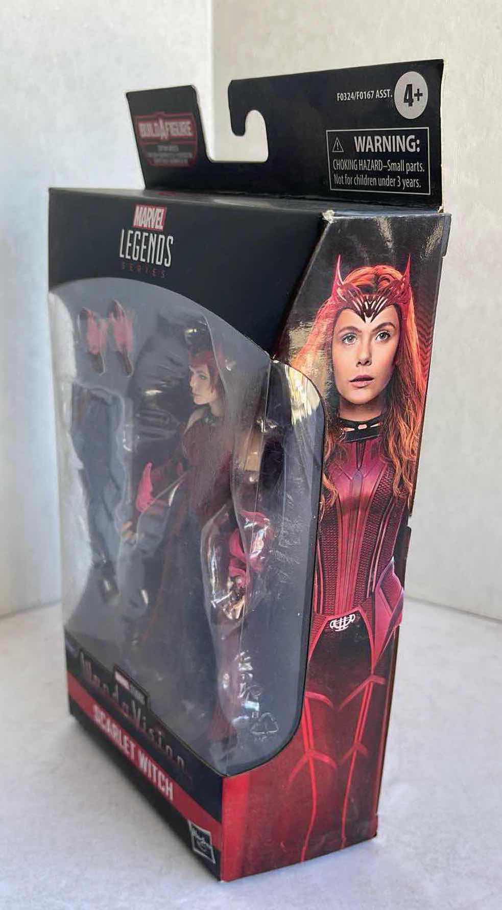 Photo 3 of NIB MARVEL LEGENDS SERIES WANDA VISION SCARLET WITCH MSRP $34.99