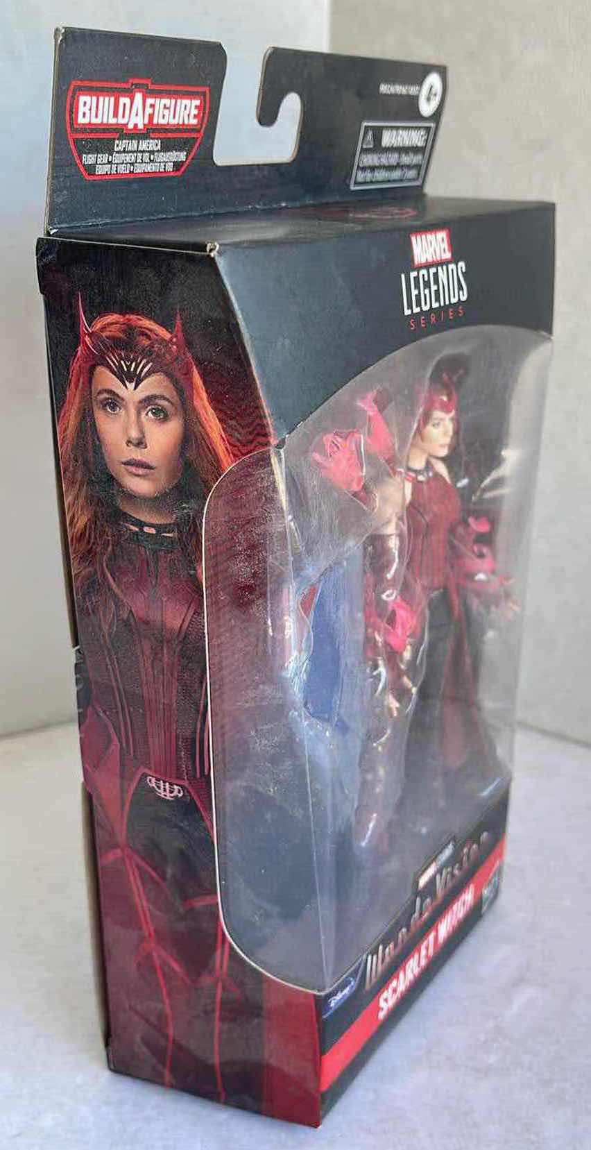 Photo 4 of NIB MARVEL LEGENDS SERIES WANDA VISION SCARLET WITCH MSRP $34.99