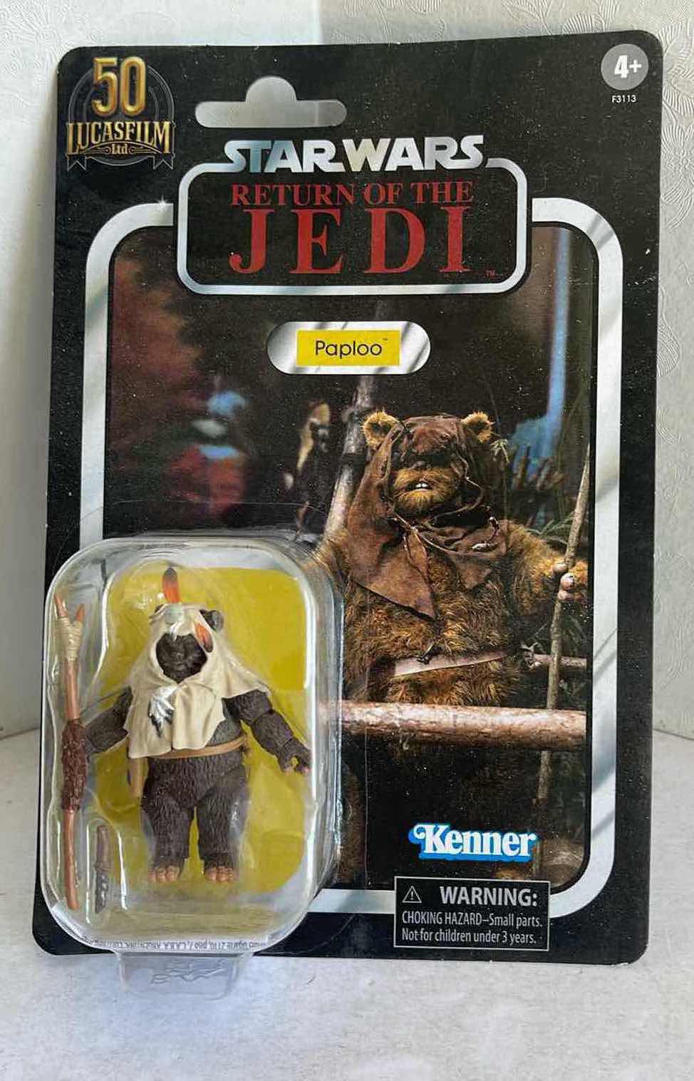 Photo 1 of NIB KENNER STAR WARS RETURN OF THE JEDI PAPLOO MSRP $22