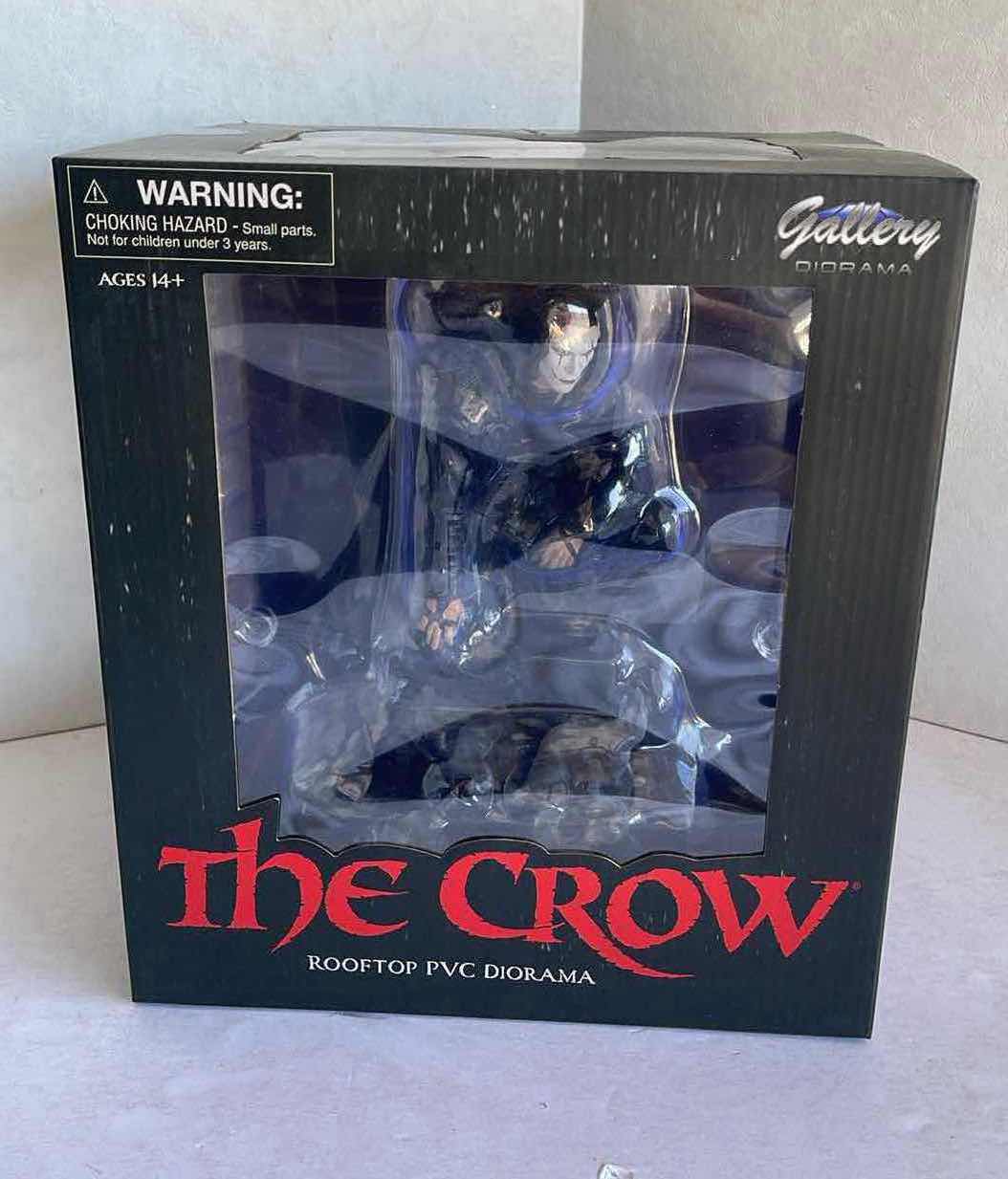 Photo 1 of NIB GALLERY DIORAMA THE CROW ROOFTOP PVC DIORAMA MSRP $50