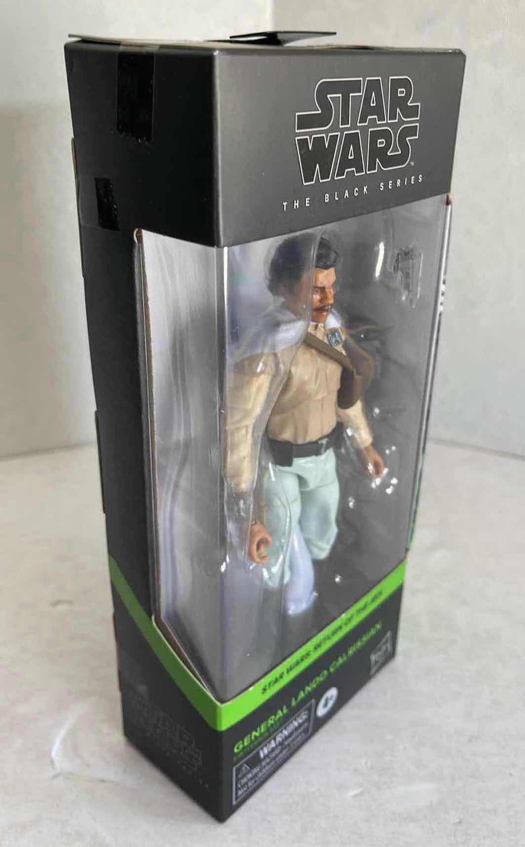 Photo 4 of NIB STAR WARS THE BLACK SERIES STAR WARS: RETURN OF THE JEDI GENERAL LANDO CALRISSIAN MSRP $25