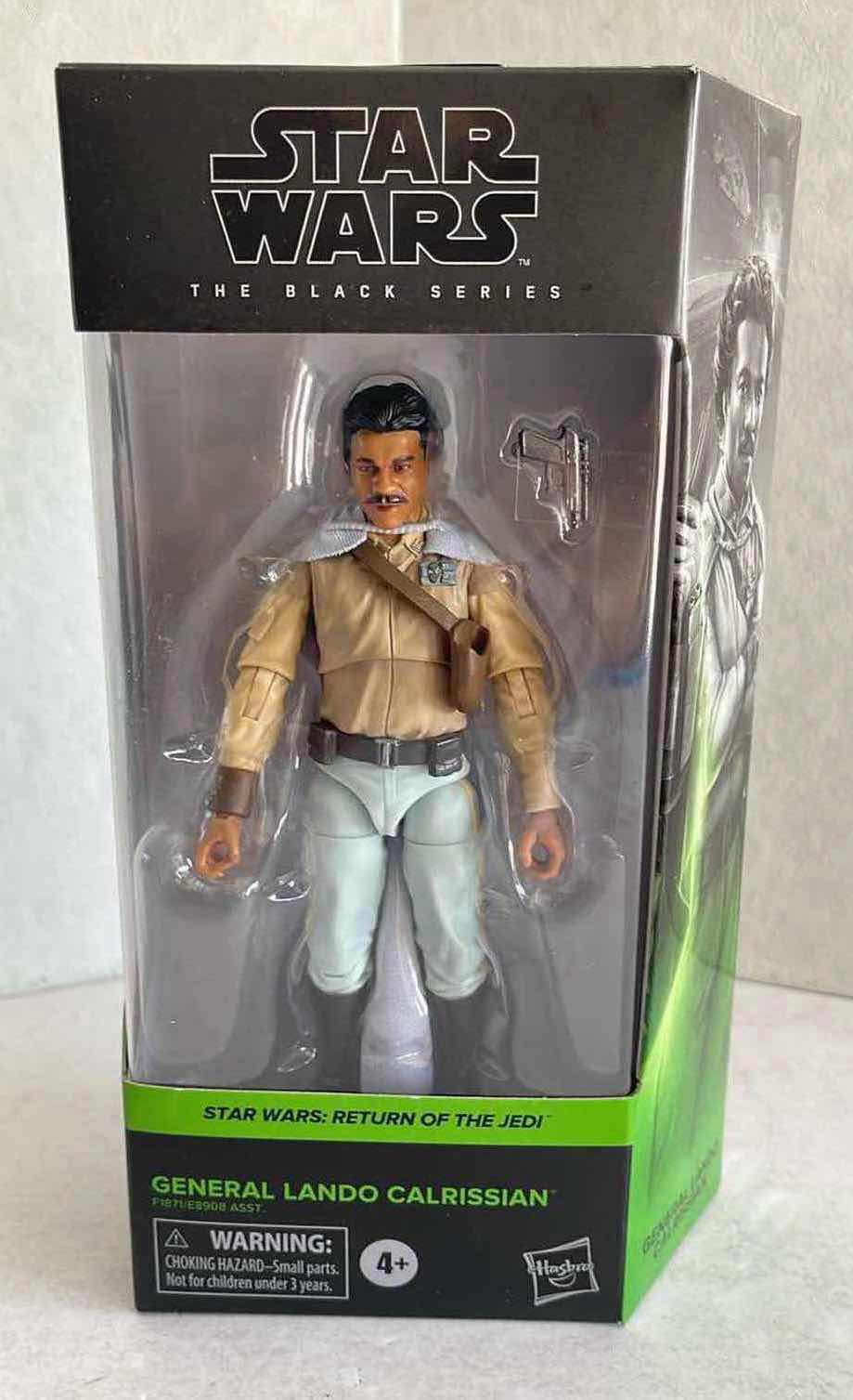 Photo 1 of NIB STAR WARS THE BLACK SERIES STAR WARS: RETURN OF THE JEDI GENERAL LANDO CALRISSIAN MSRP $25