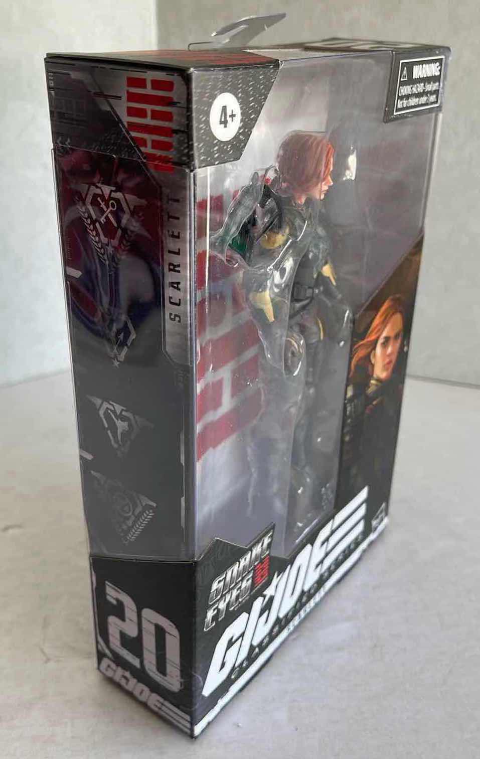 Photo 4 of NIB G.I.JOE CLASSIFIED SERIES SCARLETT #20 