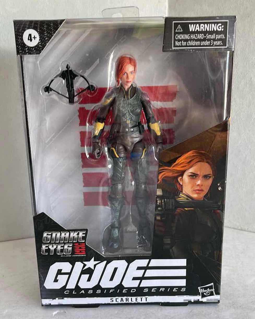 Photo 1 of NIB G.I.JOE CLASSIFIED SERIES SCARLETT #20 MSRP $19