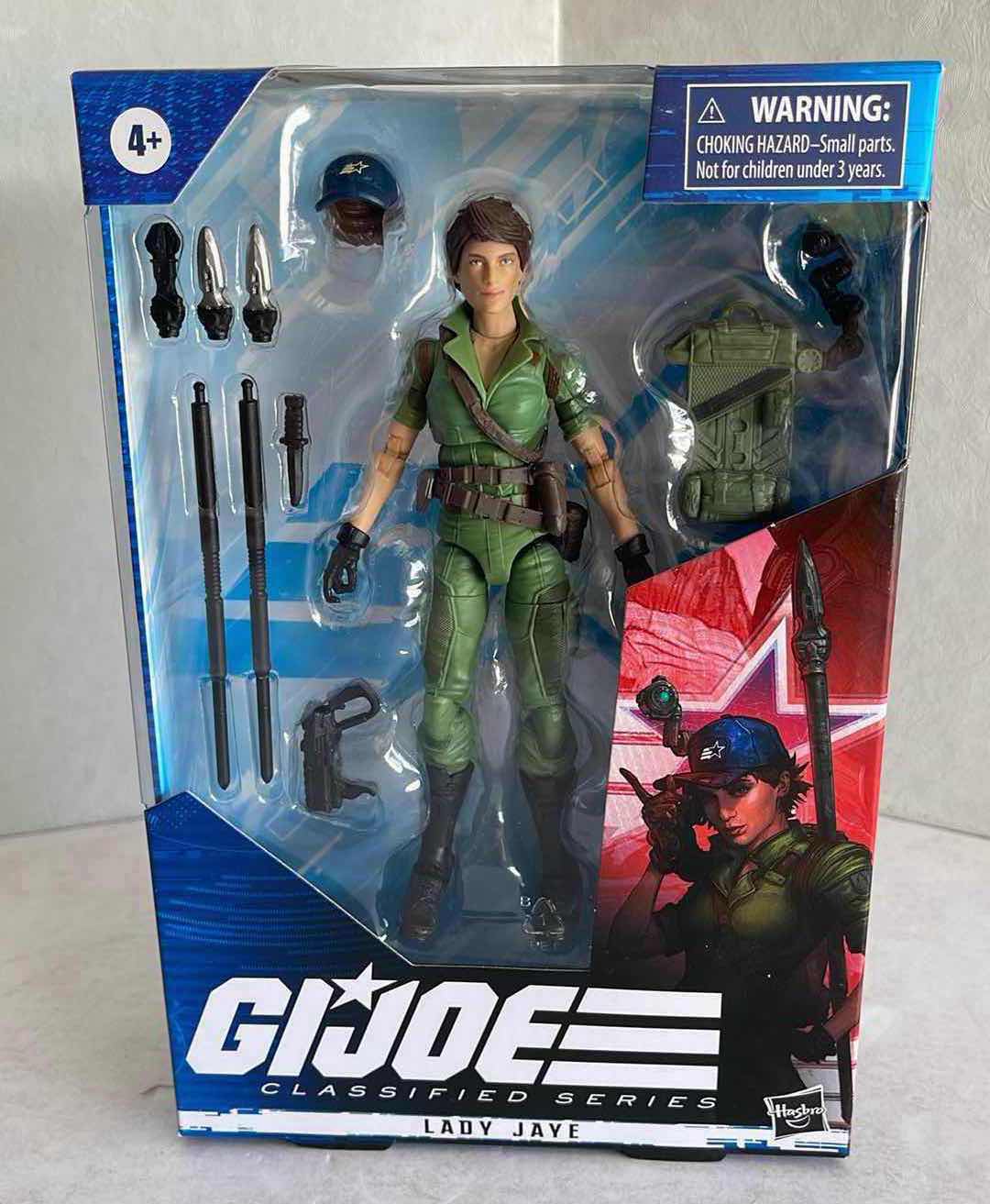 Photo 1 of NIB G.I.JOE CLASSIFIED SERIES LADY JAYE #25 MSRP $22