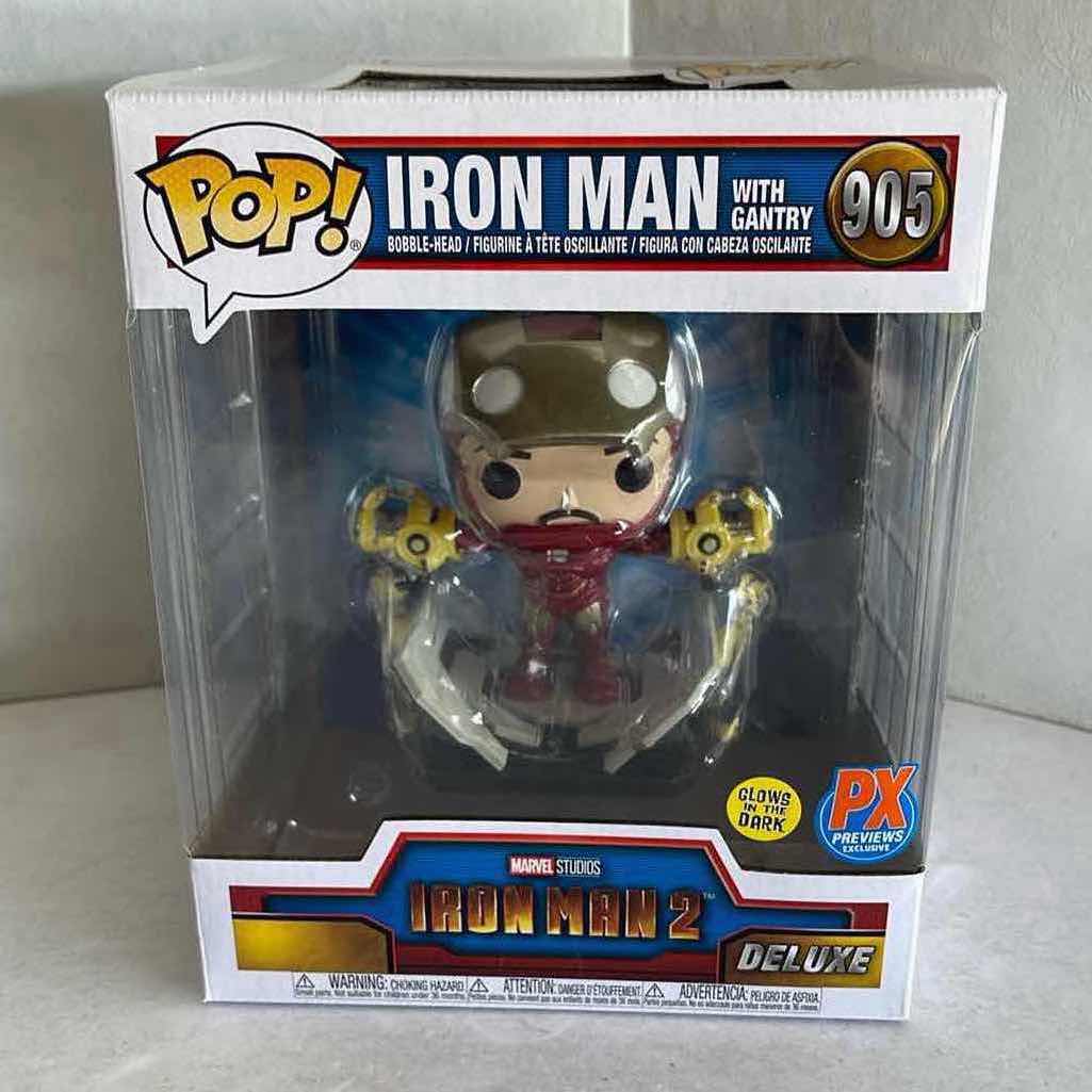 Photo 1 of NIB FUNKO POP IRON MAN WITH GANTRY #905 MSRP $30