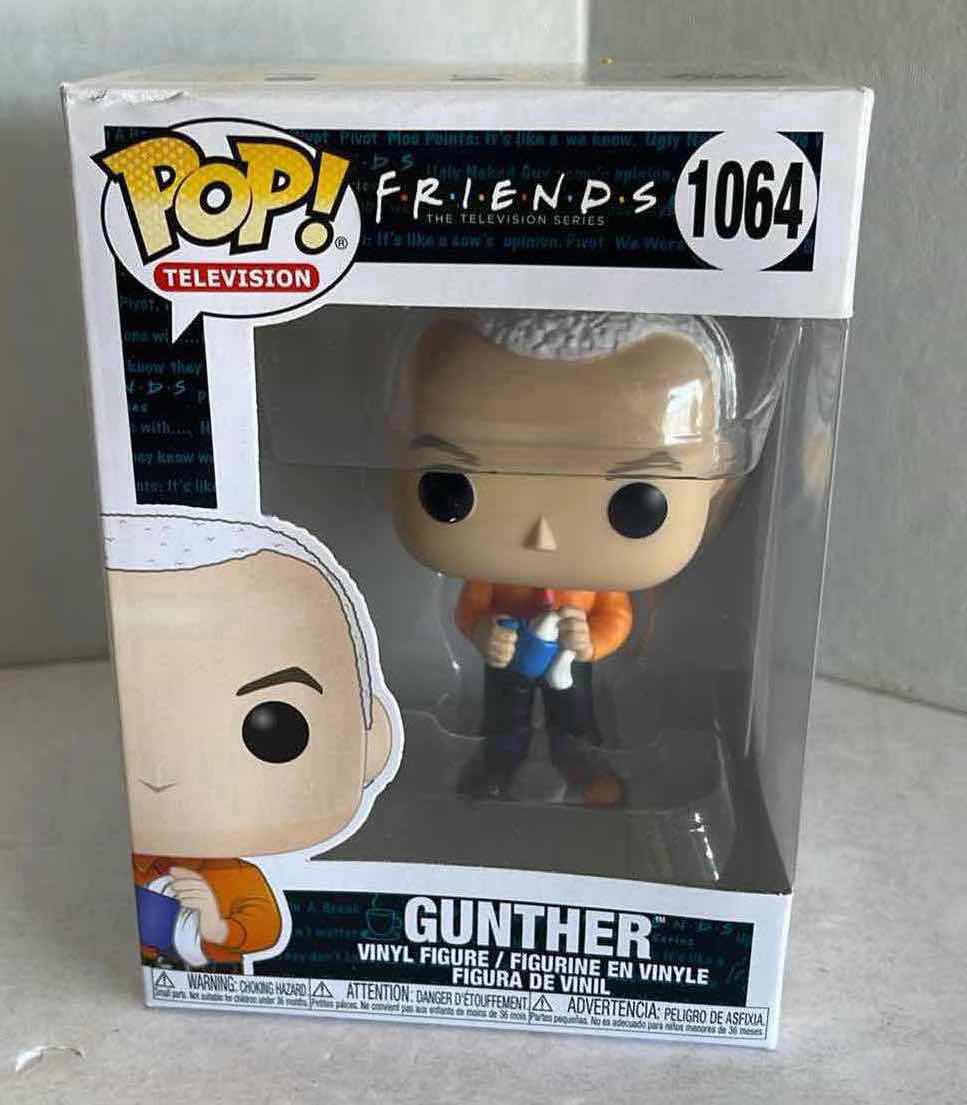 Photo 1 of NIB FUNKO POP TELEVISION FRIENDS GUNTHER #1064