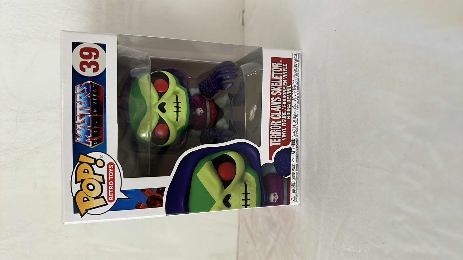 Photo 1 of NIB POP MASTERS OF THE UNIVERSE TERROR CLAWS SKELETOR,MSRP$23