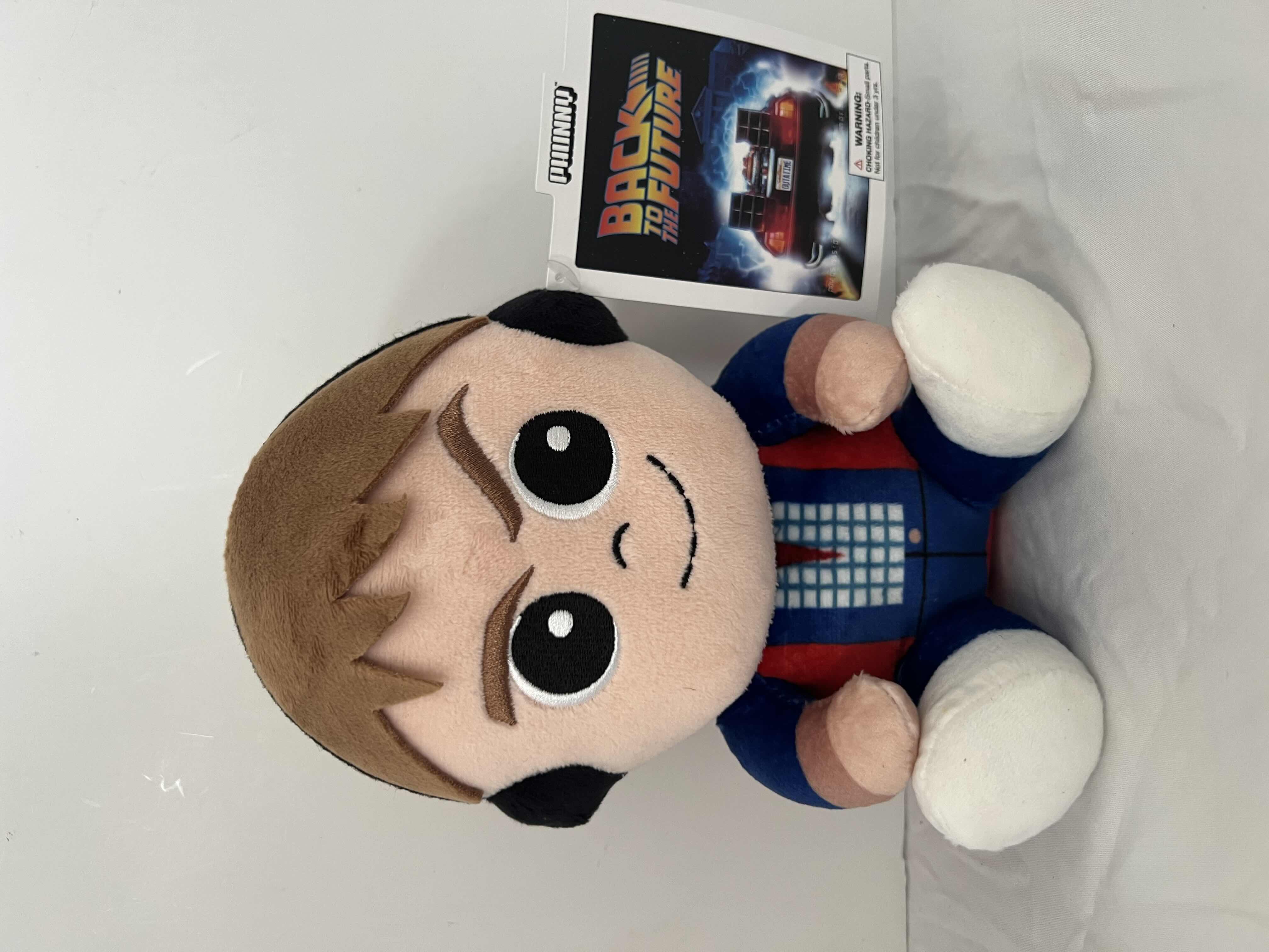 Photo 1 of NEW KIDROBOT BACK TO THE FUTURE "MARTY MCFLY" PHUNNY 8" PLUSH FIGURE MSRP $20