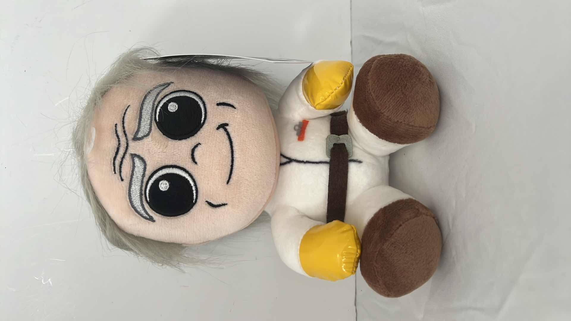 Photo 1 of NEW KIDROBOT BACK TO THE FUTURE "DOC BROWN" PHUNNY 8" PLUSH FIGURE MSRP $20