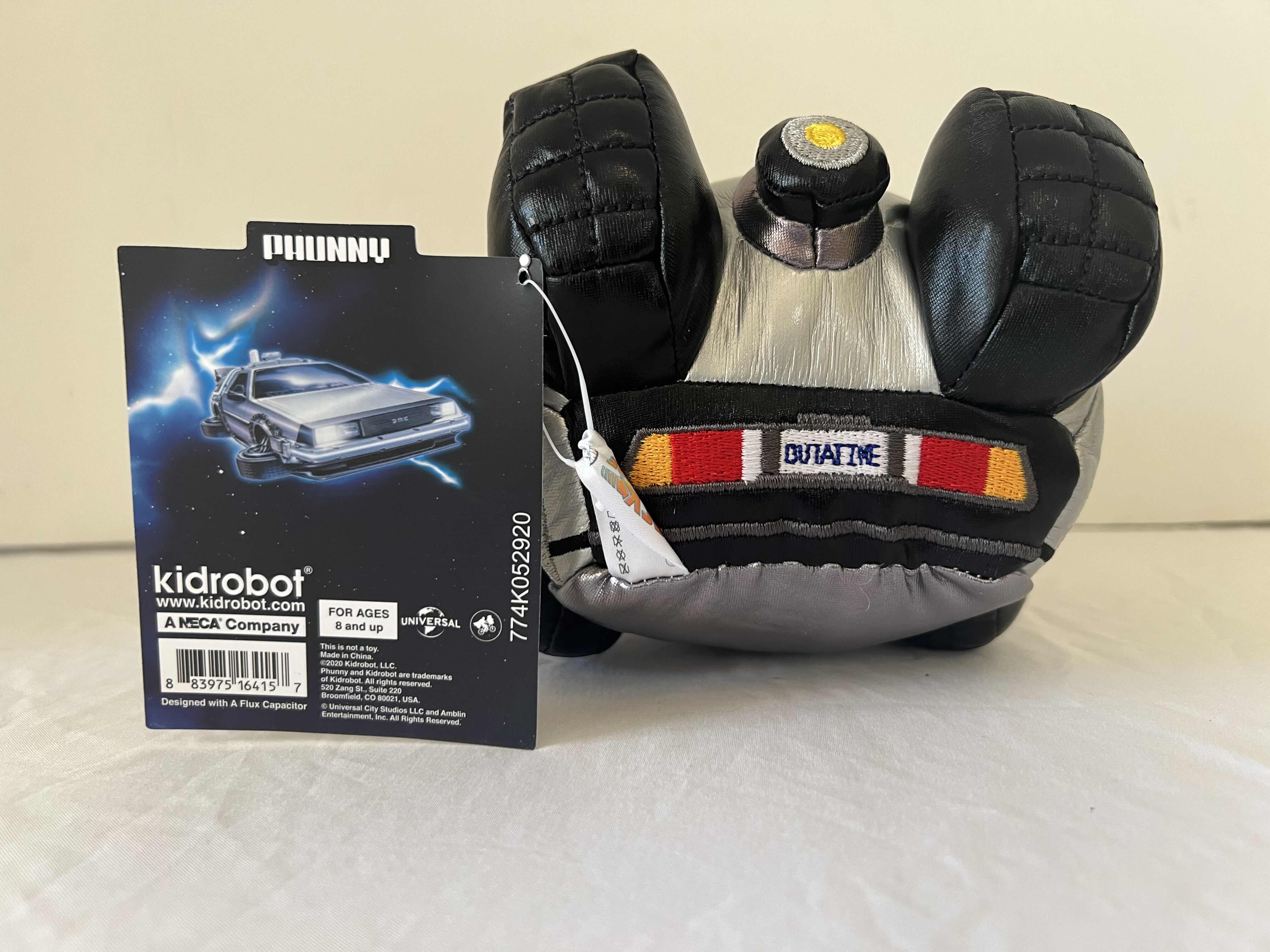 Photo 2 of NEW KIDROBOT BACK TO THE FUTURE "DeLOREAN" PHUNNY CAR MSRP $29