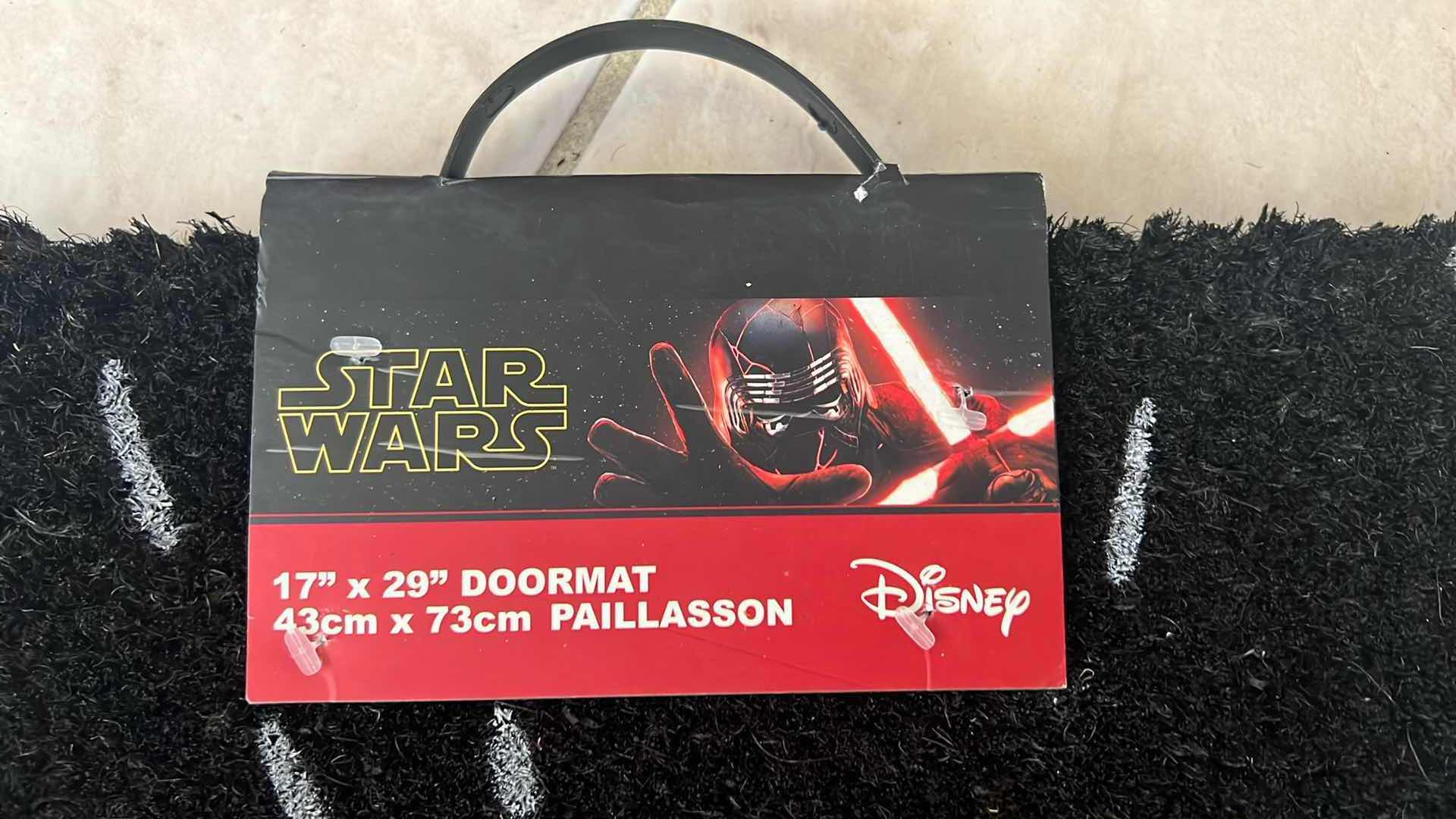 Photo 3 of NEW DISNEY "STAR WARS" DOORMAT 17" x 29" MSRP $25