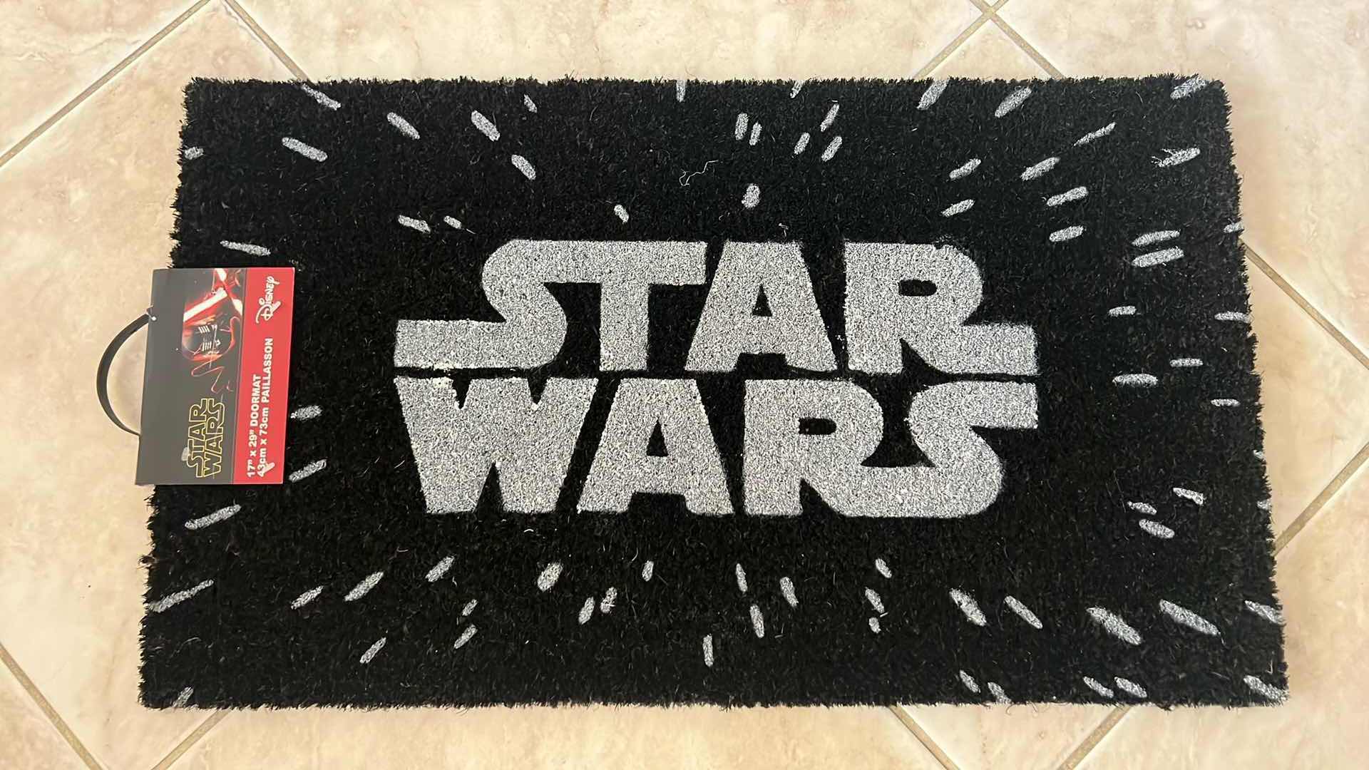 Photo 1 of NEW DISNEY "STAR WARS" DOORMAT 17" x 29" MSRP $25