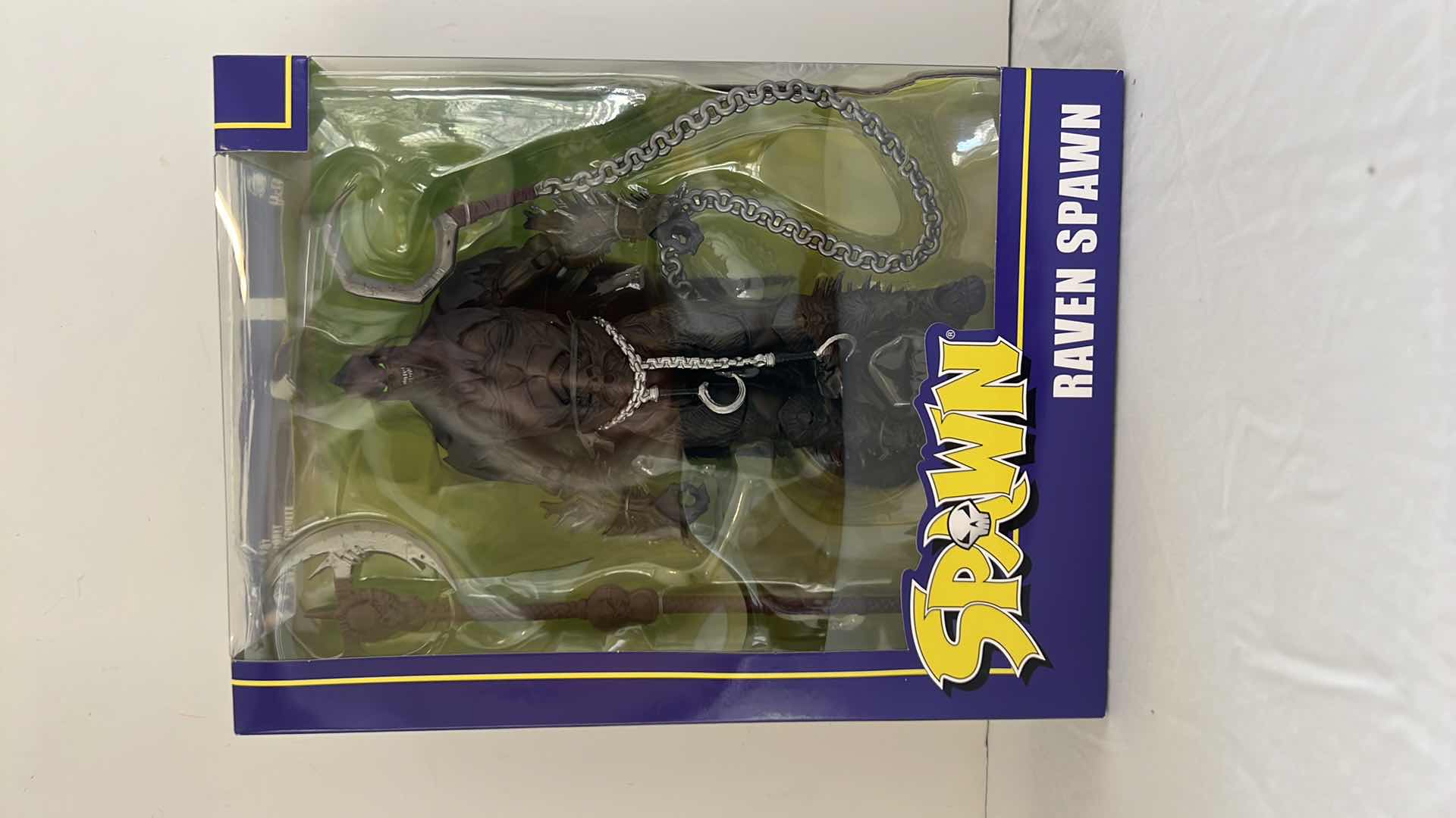 Photo 1 of NIB MCFARLANE TOYS SPAWN " RAVEN SPAWN" ACTION FIGURE MSRP $15