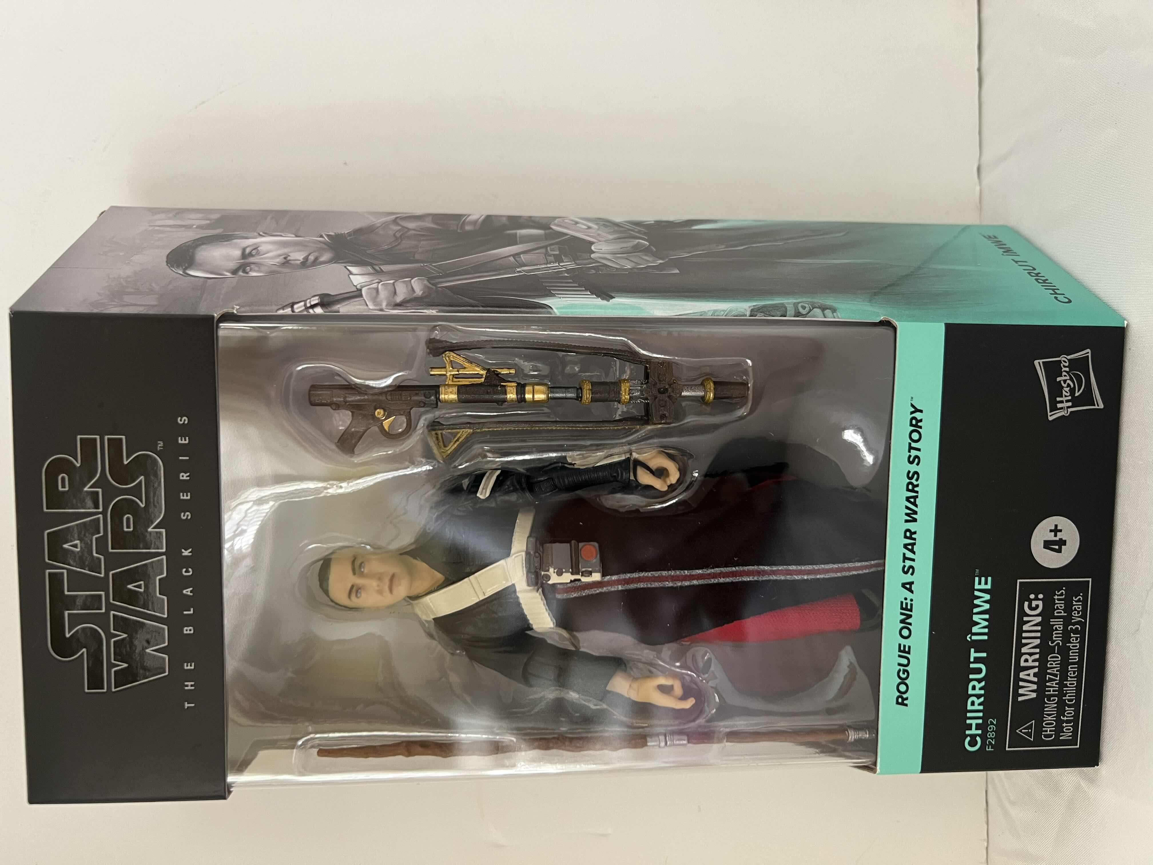 Photo 1 of NIB HASBRO STAR WARS THE BLACK SERIES "CHIRRUT IMWE" ACTION FIGURE MSRP $20