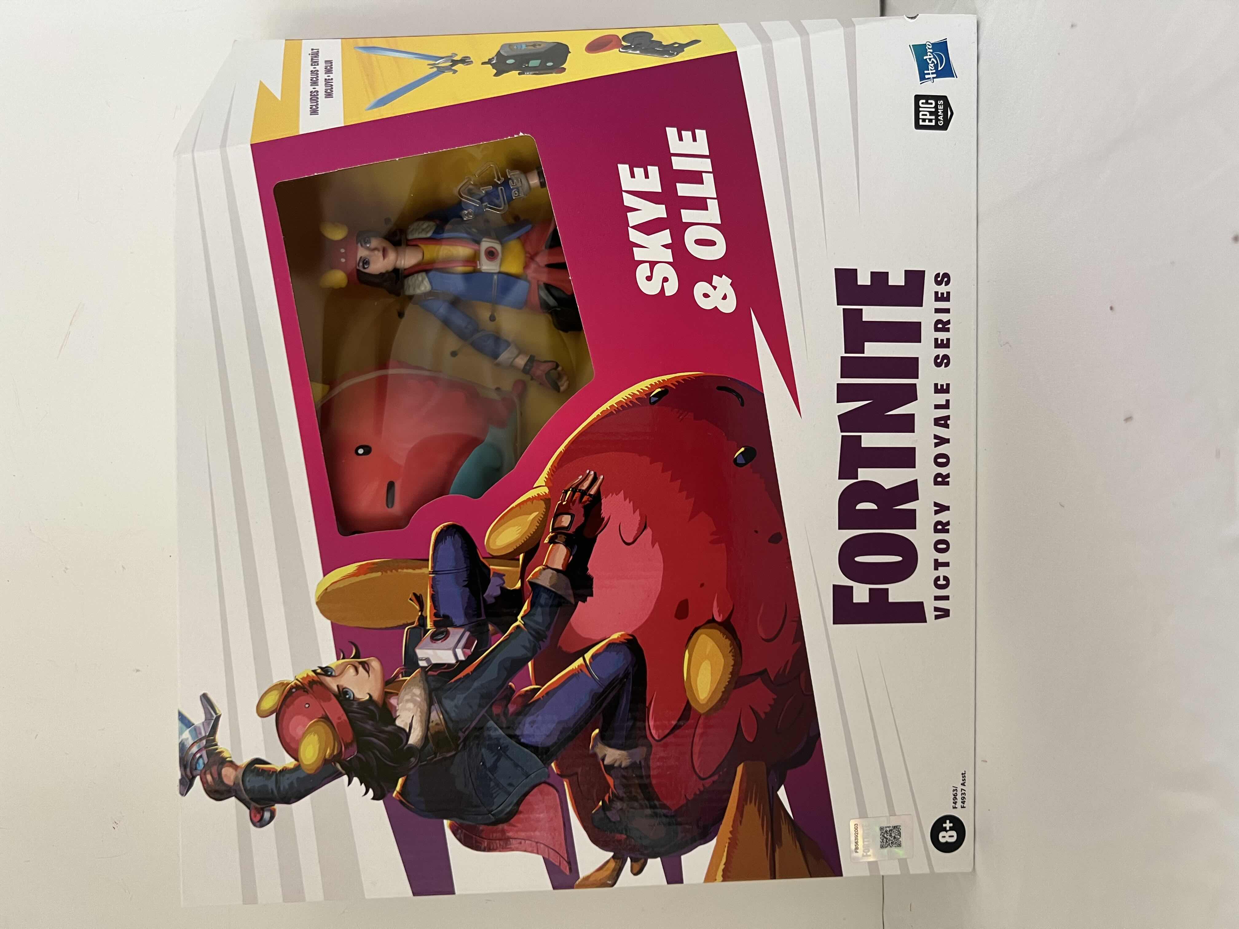 Photo 1 of NIB HASBRO FORTNITE VICTORY ROYALE SERIES "SKYE & OLLIE" ACTION FIGURES MSRP $20