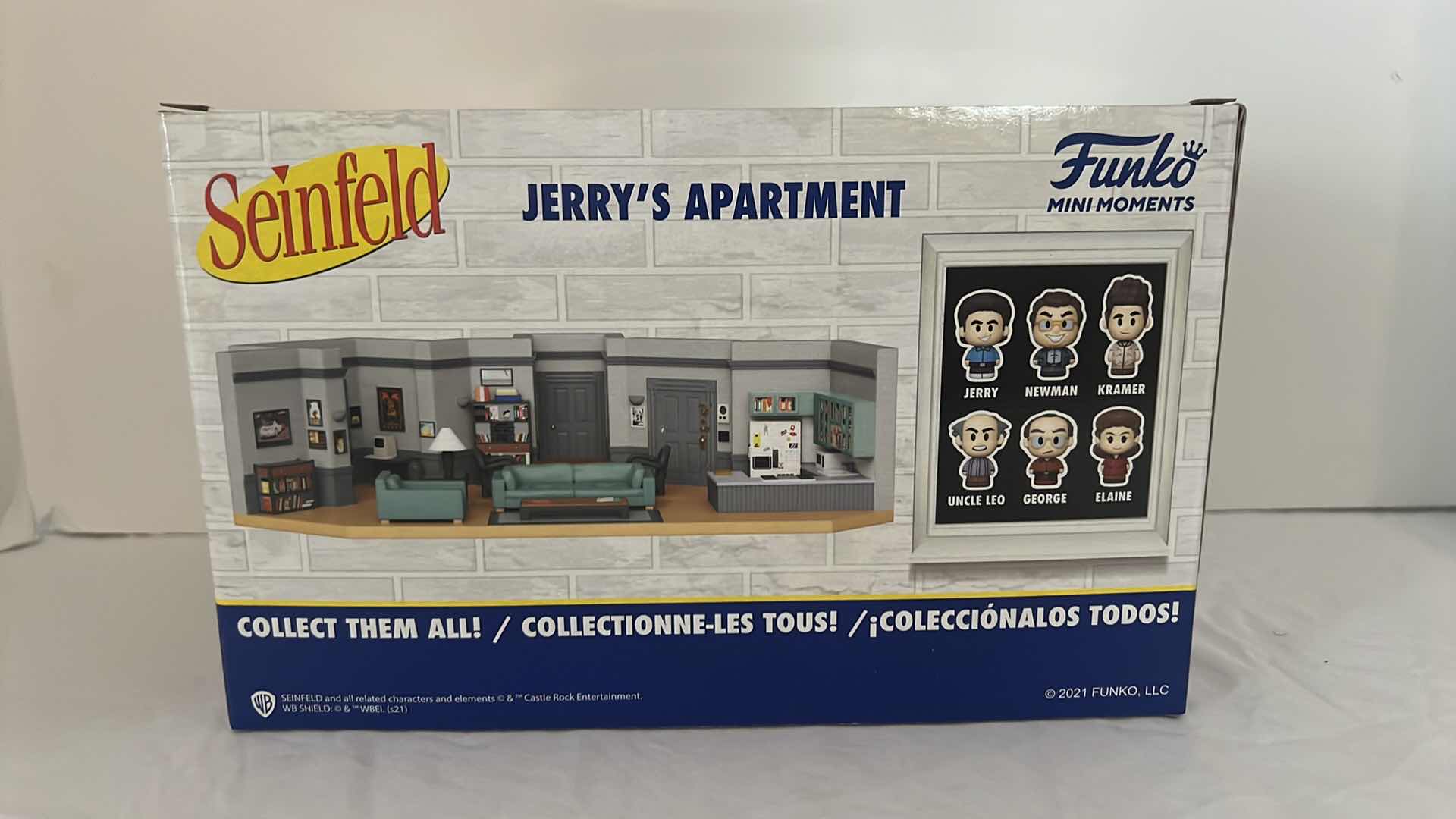 Photo 2 of NEW FUNKO MINI MOMENTS SEINFELD JERRY'S APARTMENT "GEORGE" MSRP $32