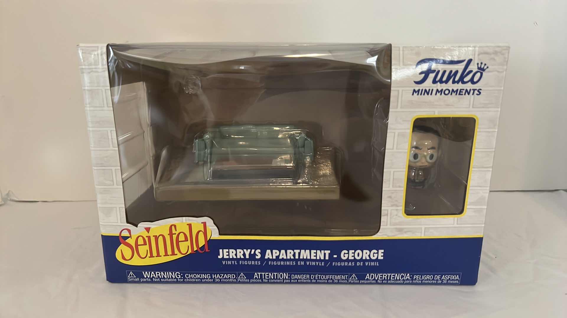 Photo 1 of NEW FUNKO MINI MOMENTS SEINFELD JERRY'S APARTMENT "GEORGE" MSRP $32