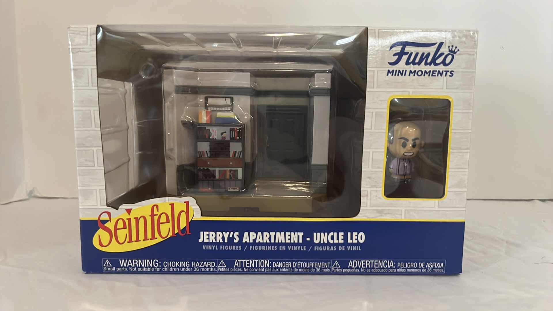 Photo 1 of NEW FUNKO MINI MOMENTS SEINFELD JERRY'S APARTMENT "UNCLE LEO" MSRP $32