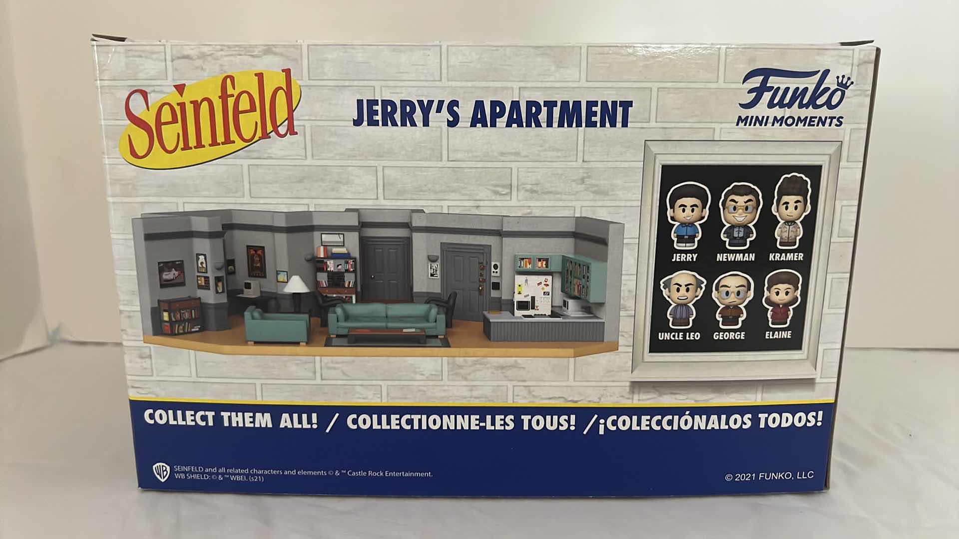 Photo 2 of NEW FUNKO MINI MOMENTS SEINFELD JERRY'S APARTMENT "NEWMAN" MSRP $32