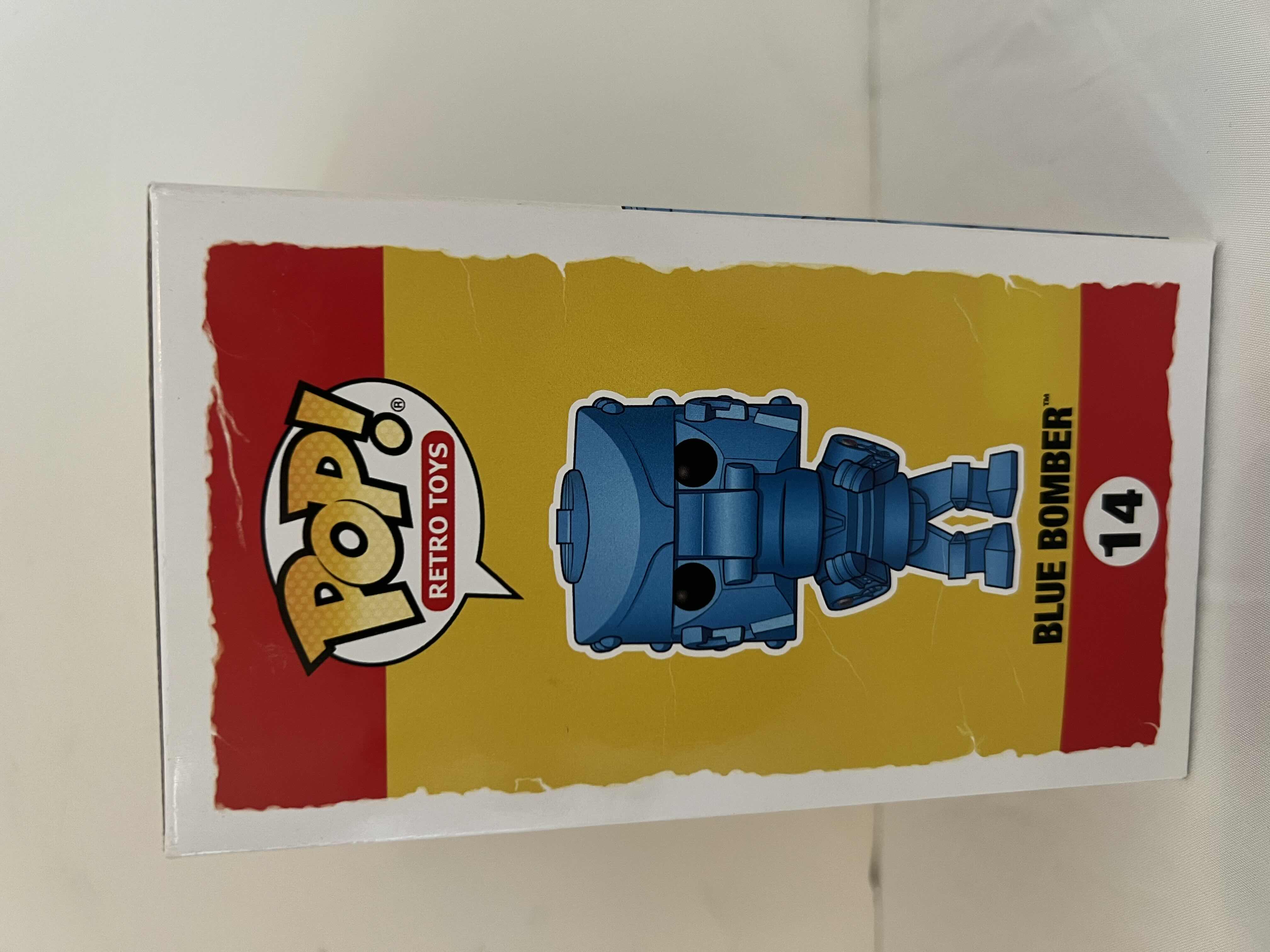 Photo 3 of NIB FUNKO POP RETRO! ROCK'EM SOCK'EM ROBOT "BLUE BOMBER" VINYL FIGURE MSRP $20