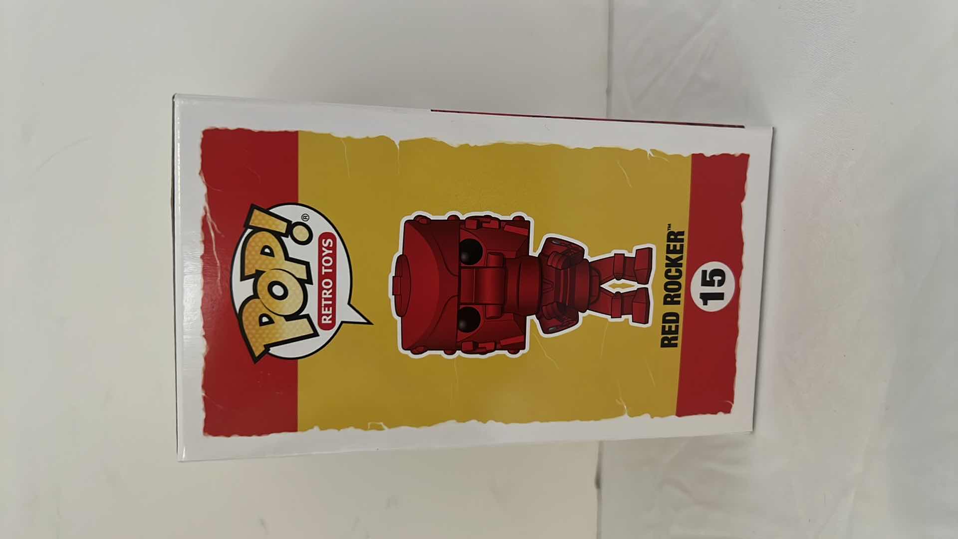 Photo 3 of NIB FUNKO POP RETRO! ROCK'EM SOCK'EM ROBOT "RED ROCKER" VINYL FIGURE MSRP $20